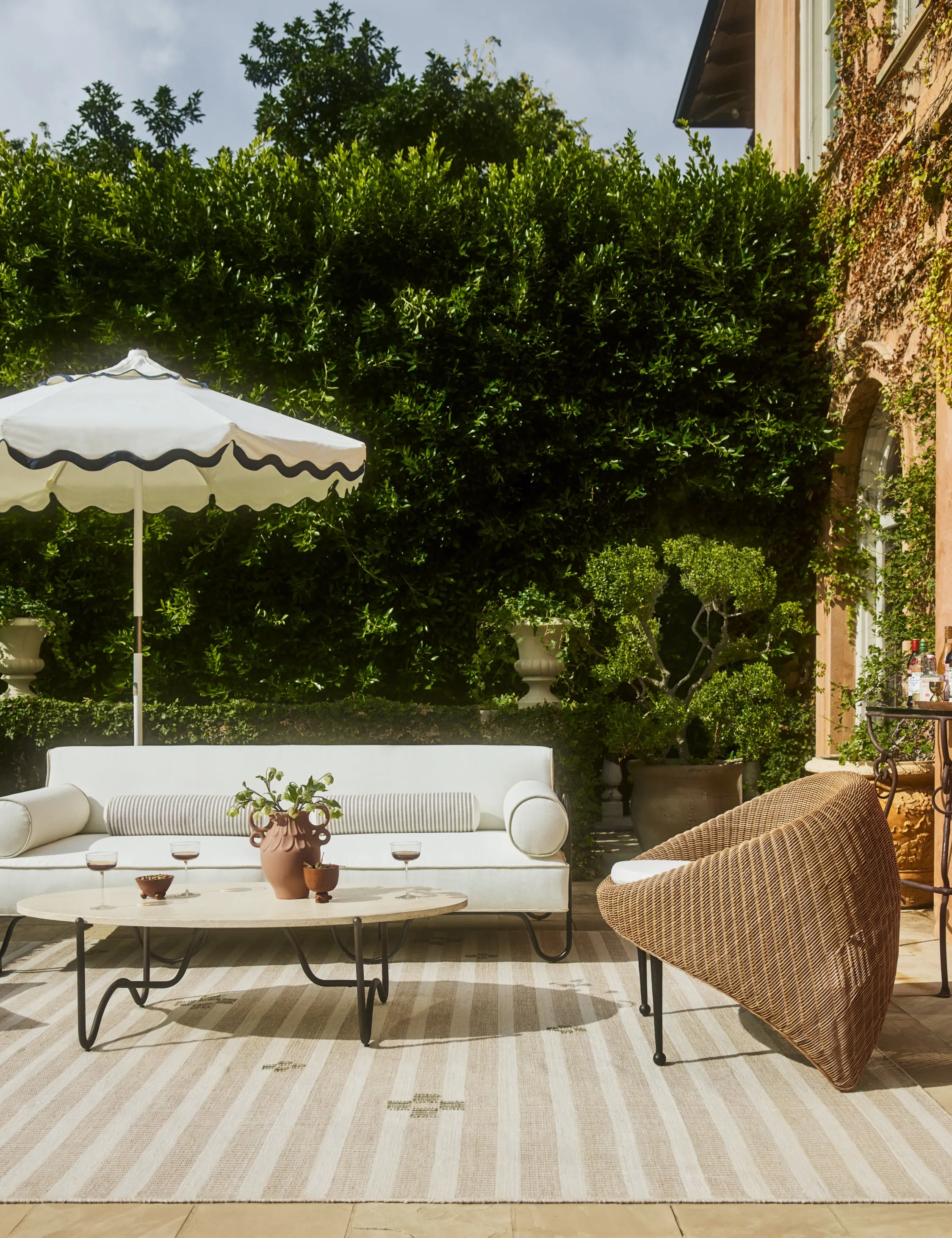 Peggy Outdoor Sofa by Sarah Sherman Samuel Lulu and Georgia