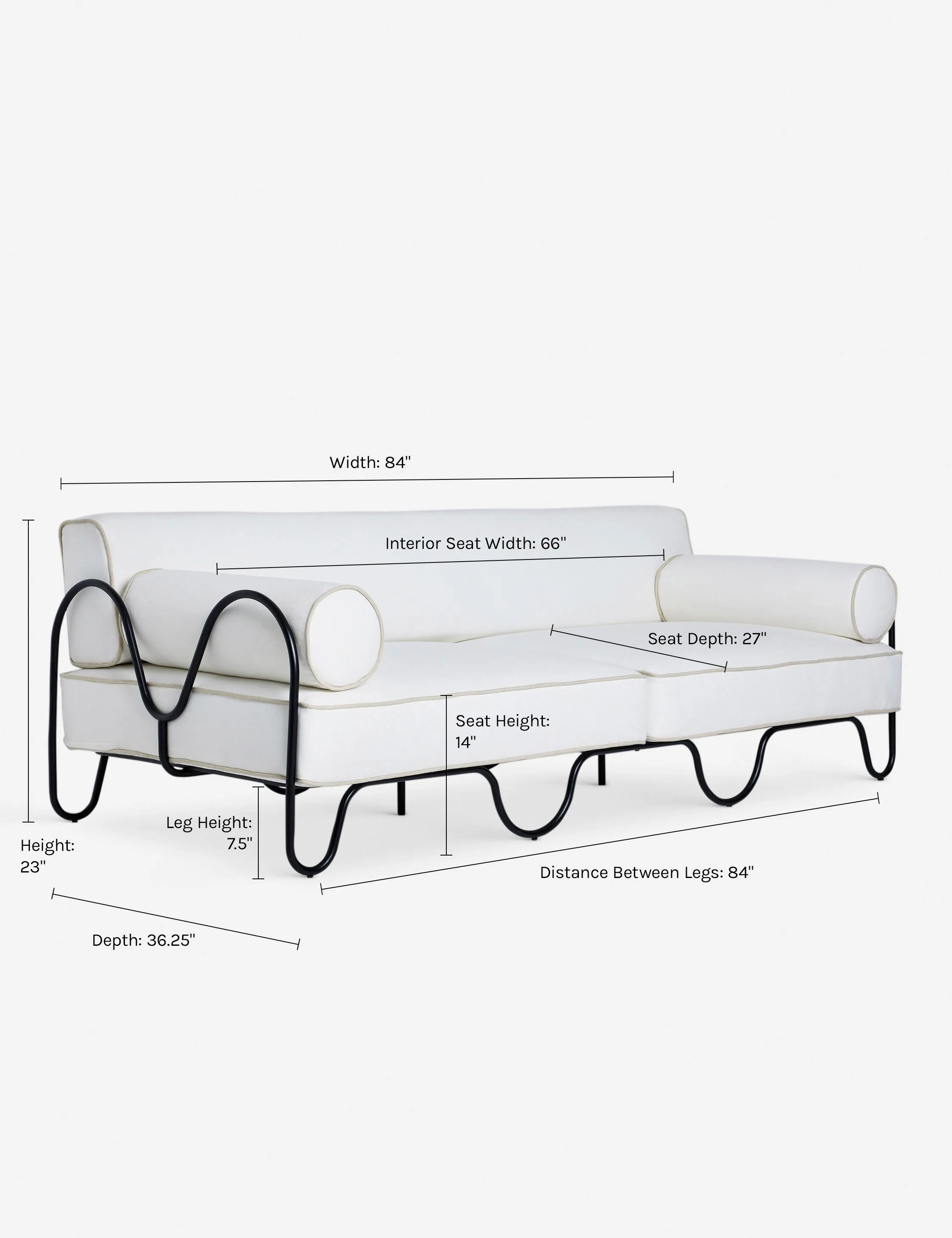 Peggy Outdoor Sofa by Sarah Sherman Samuel Lulu and Georgia