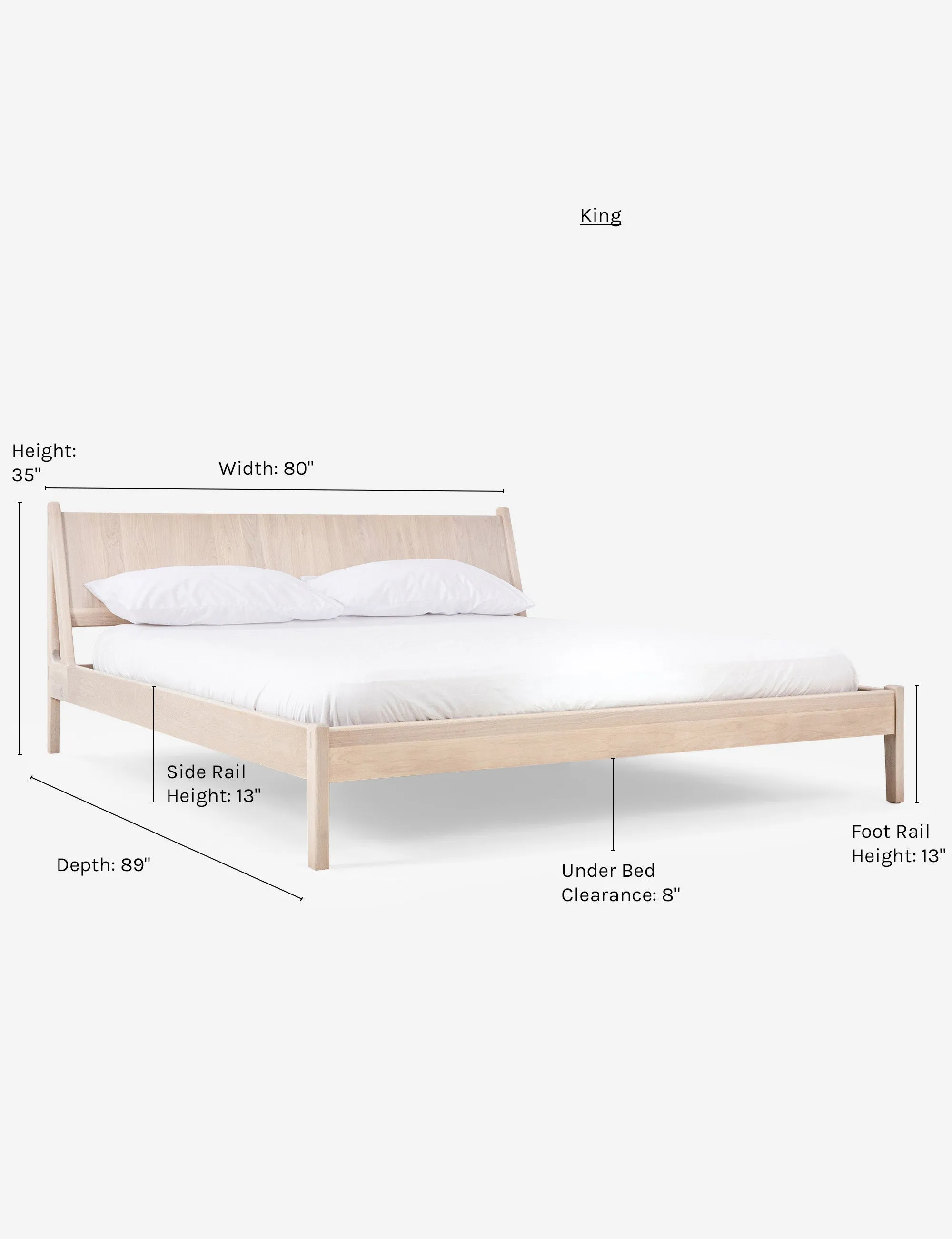 Plume Bed by Sun at Six Lulu and Georgia