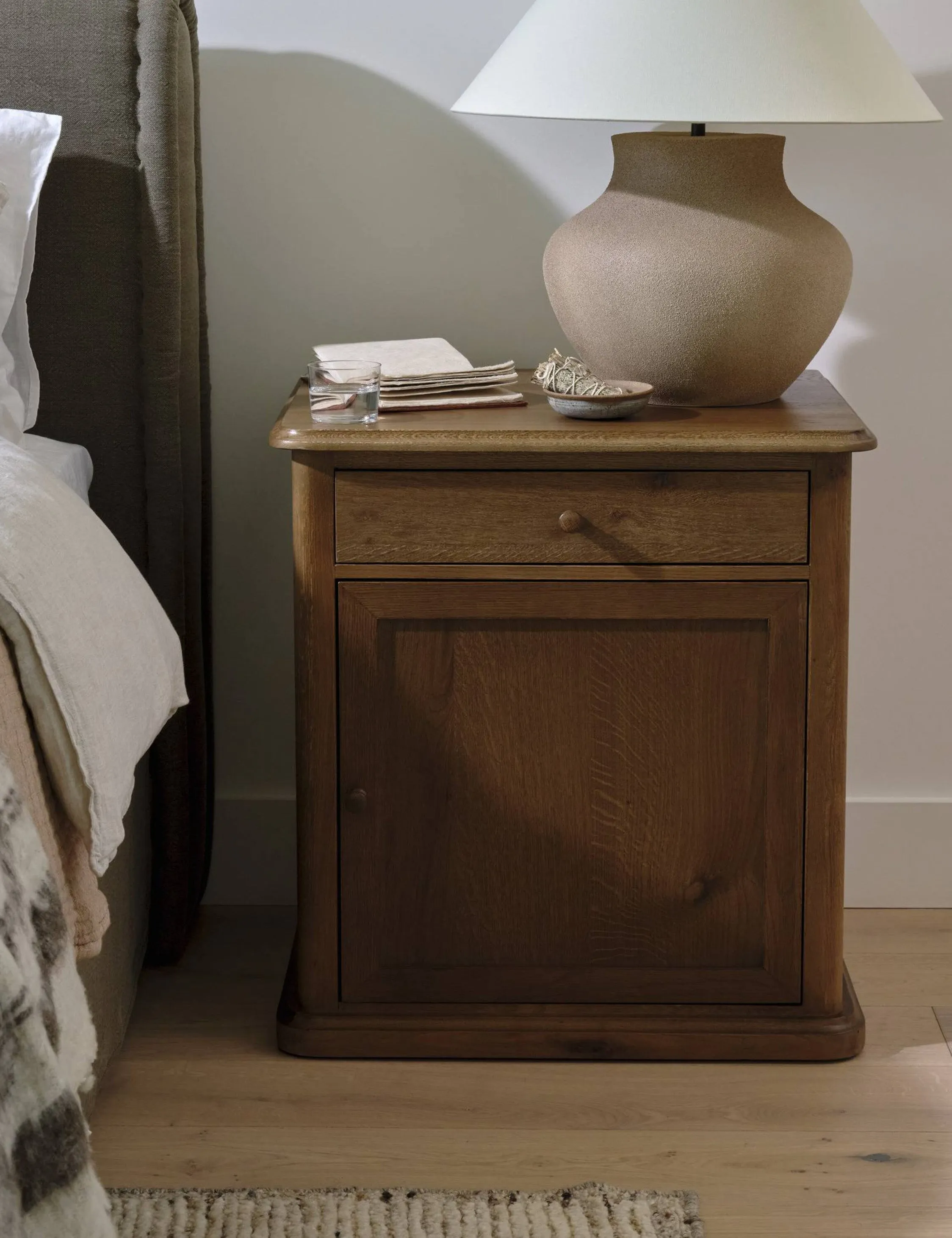 Poppy Nightstand by Amber Lewis x Four Hands Lulu and Georgia