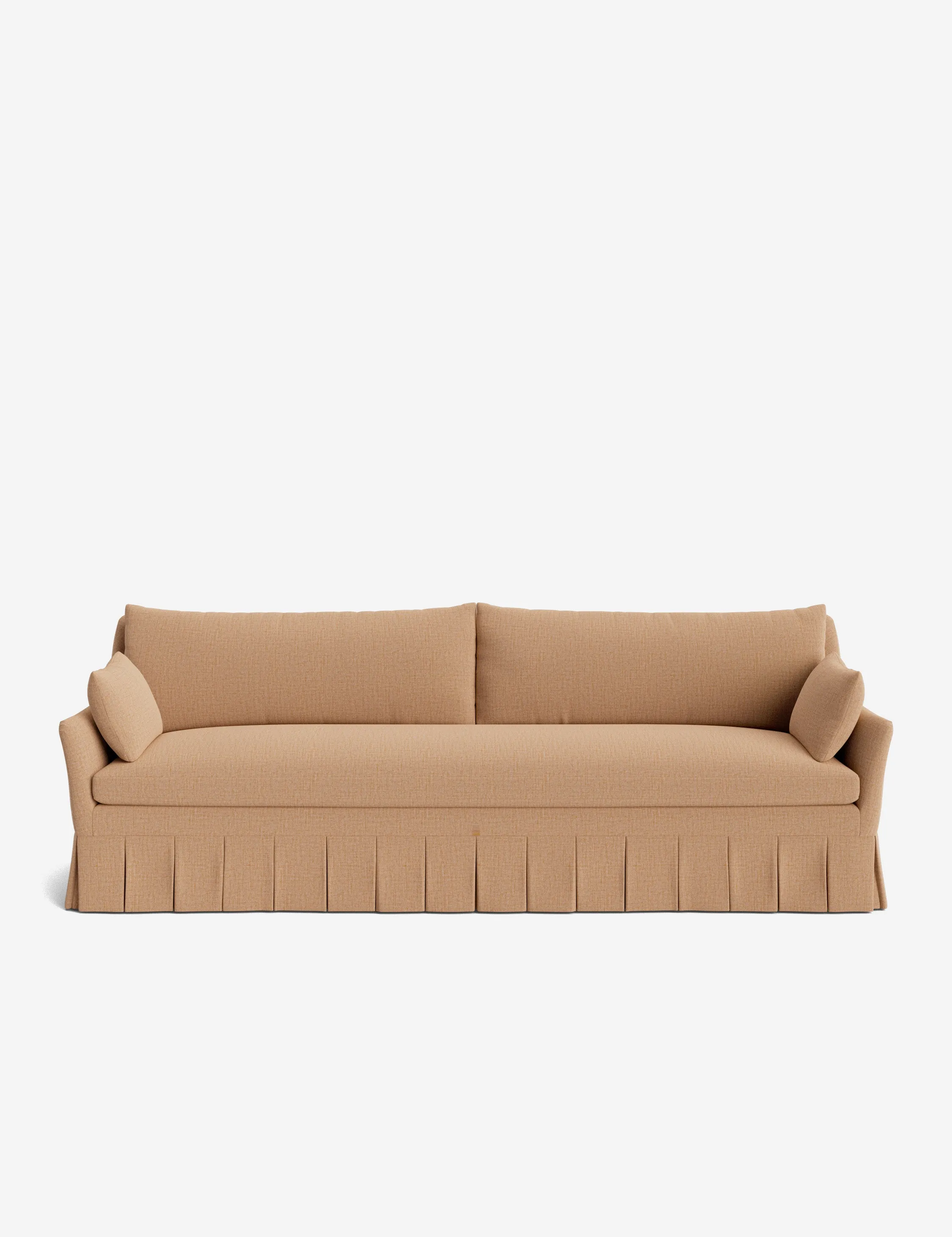 Portola Pleated Sofa Lulu and Georgia