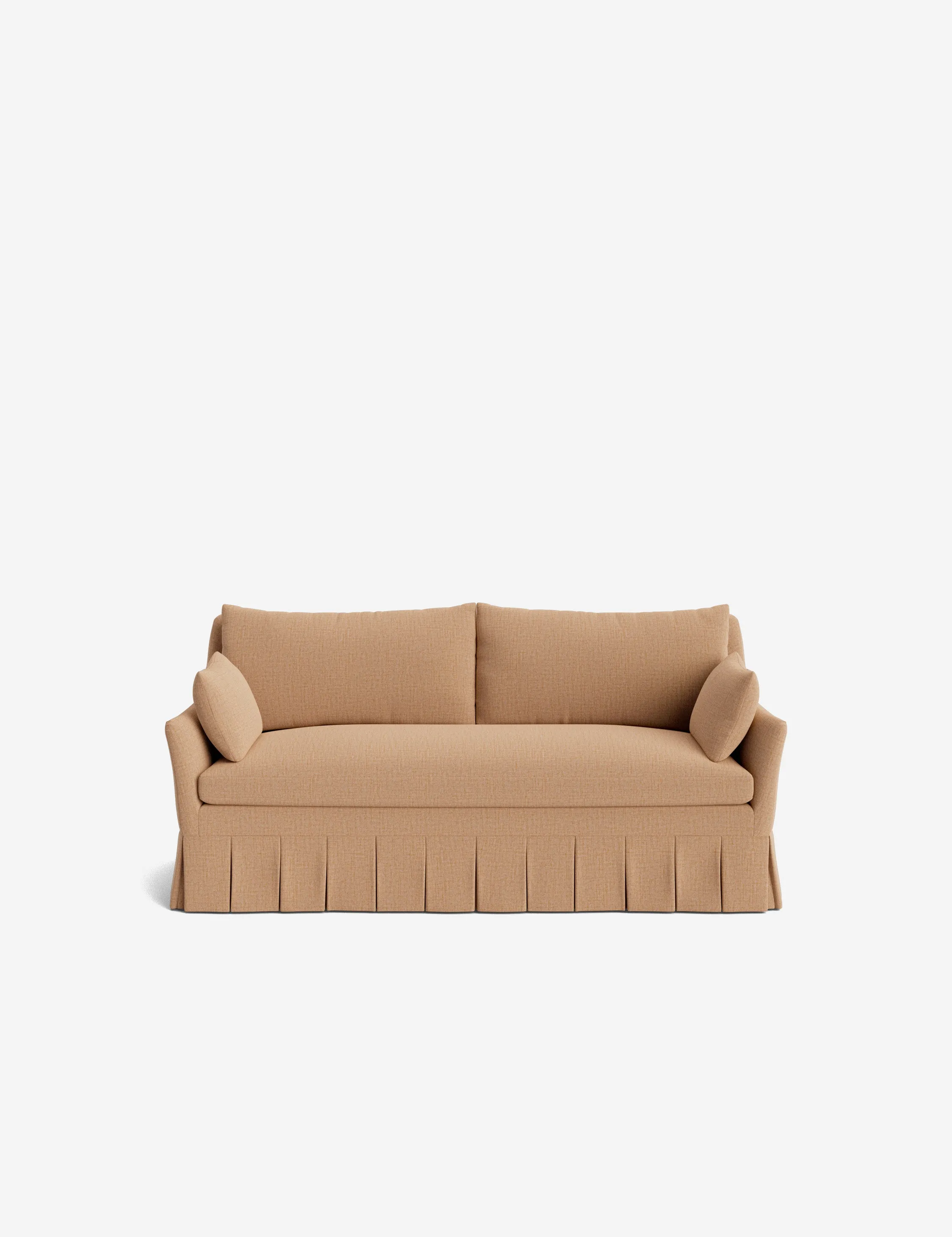 Portola Pleated Sofa Lulu and Georgia