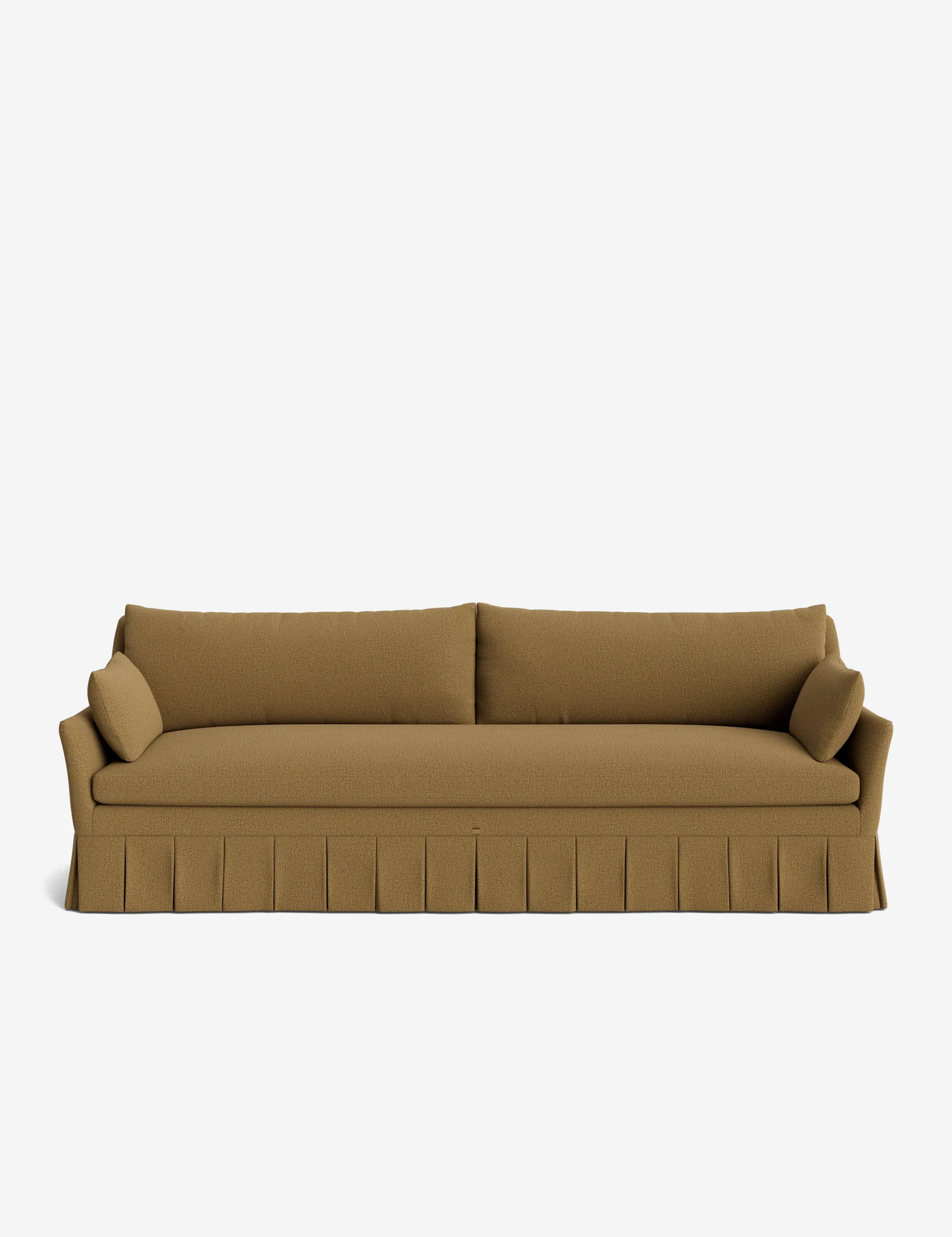 Portola Pleated Sofa Lulu and Georgia