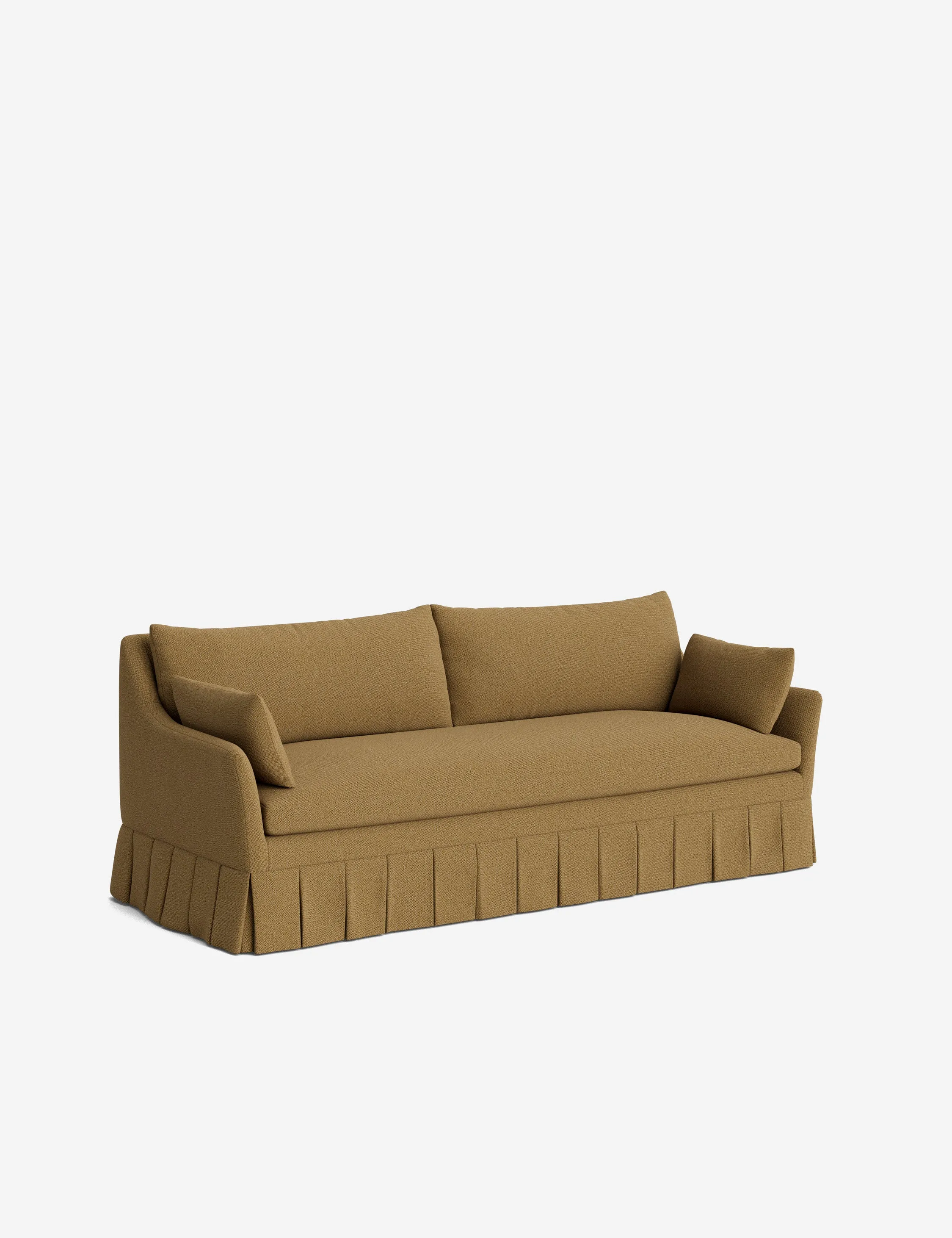 Portola Pleated Sofa Lulu and Georgia