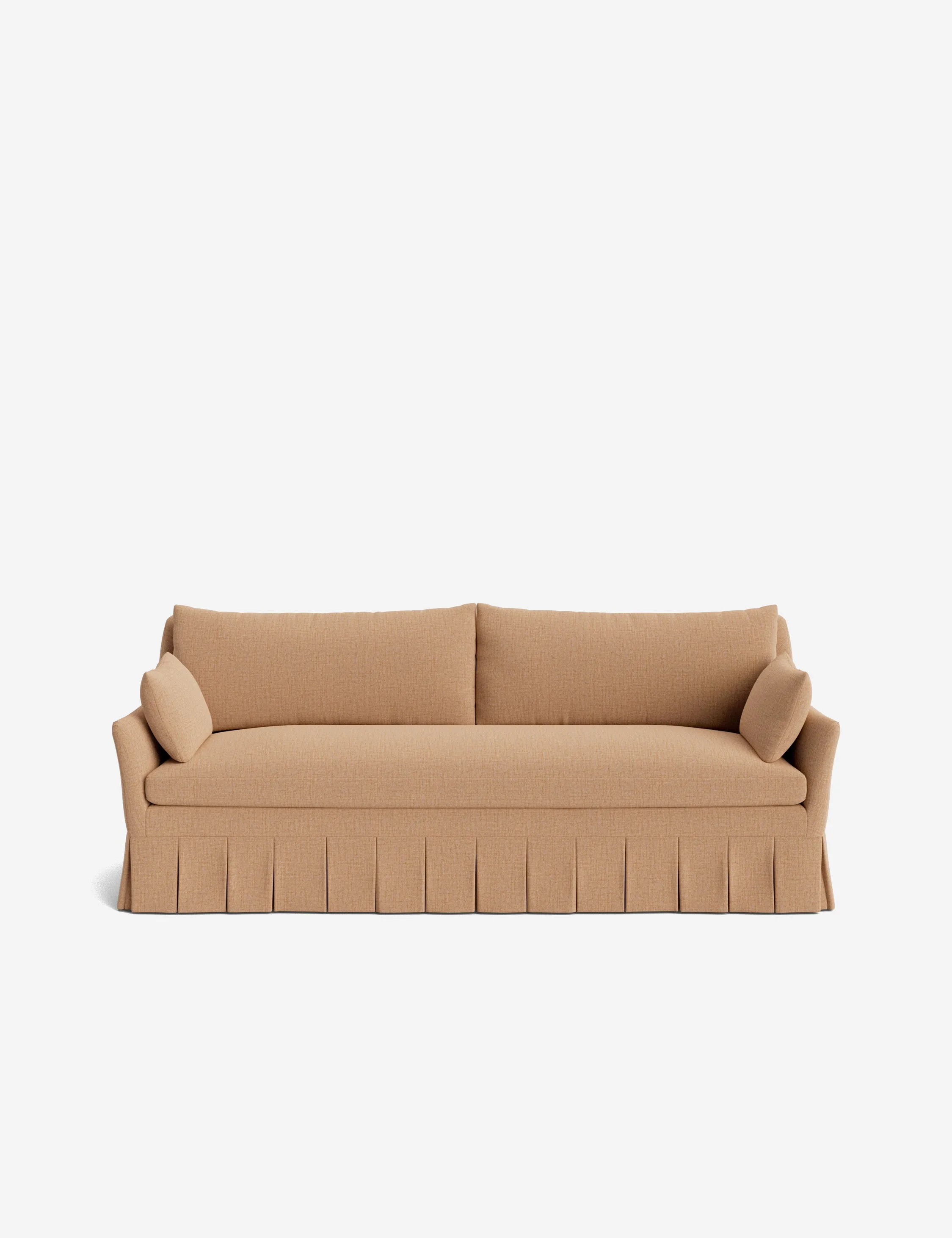 Portola Pleated Sofa Lulu and Georgia