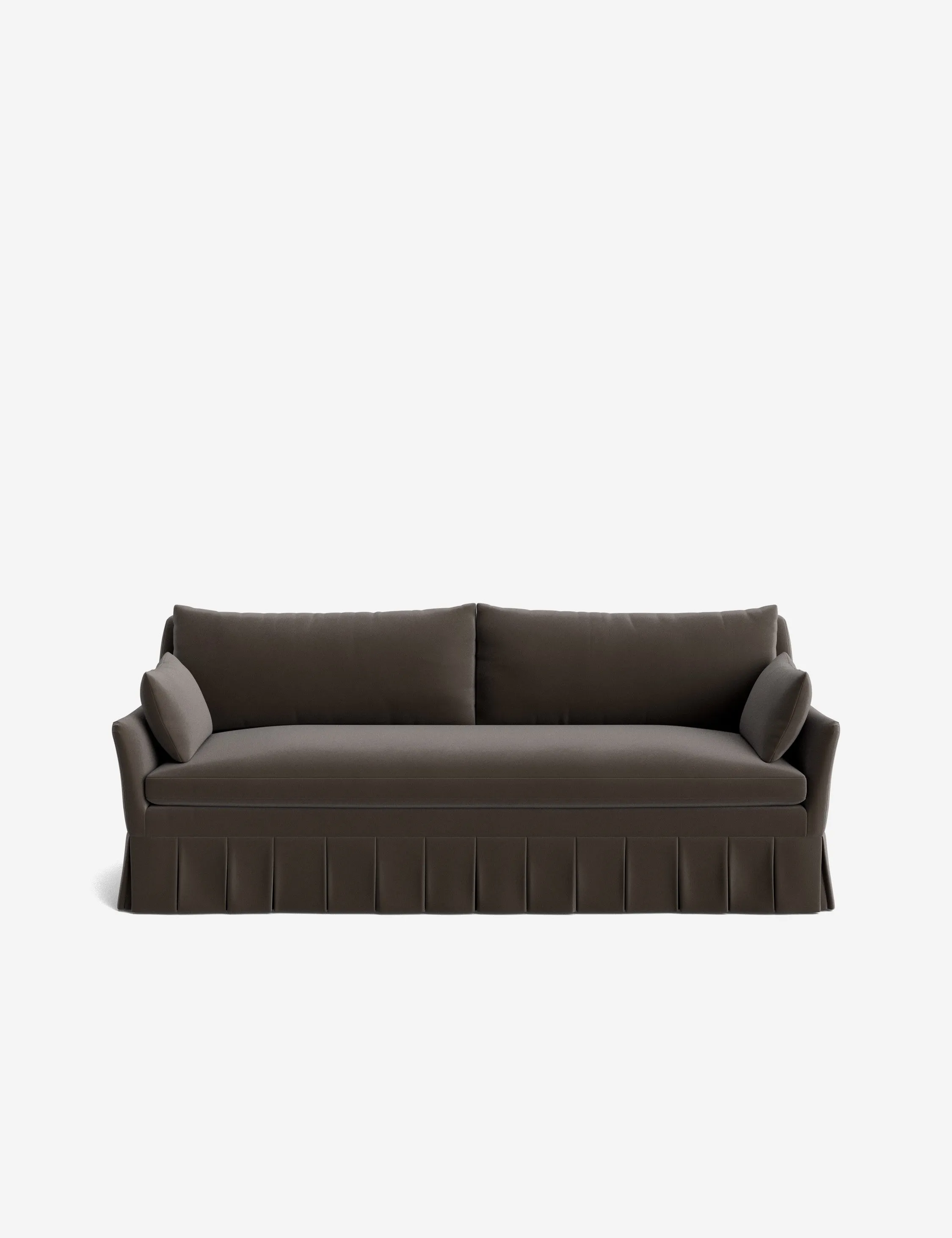 Portola Pleated Sofa Lulu and Georgia