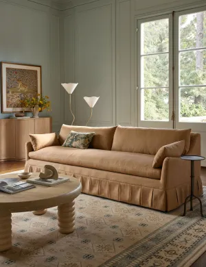 Portola Pleated Sofa Lulu and Georgia