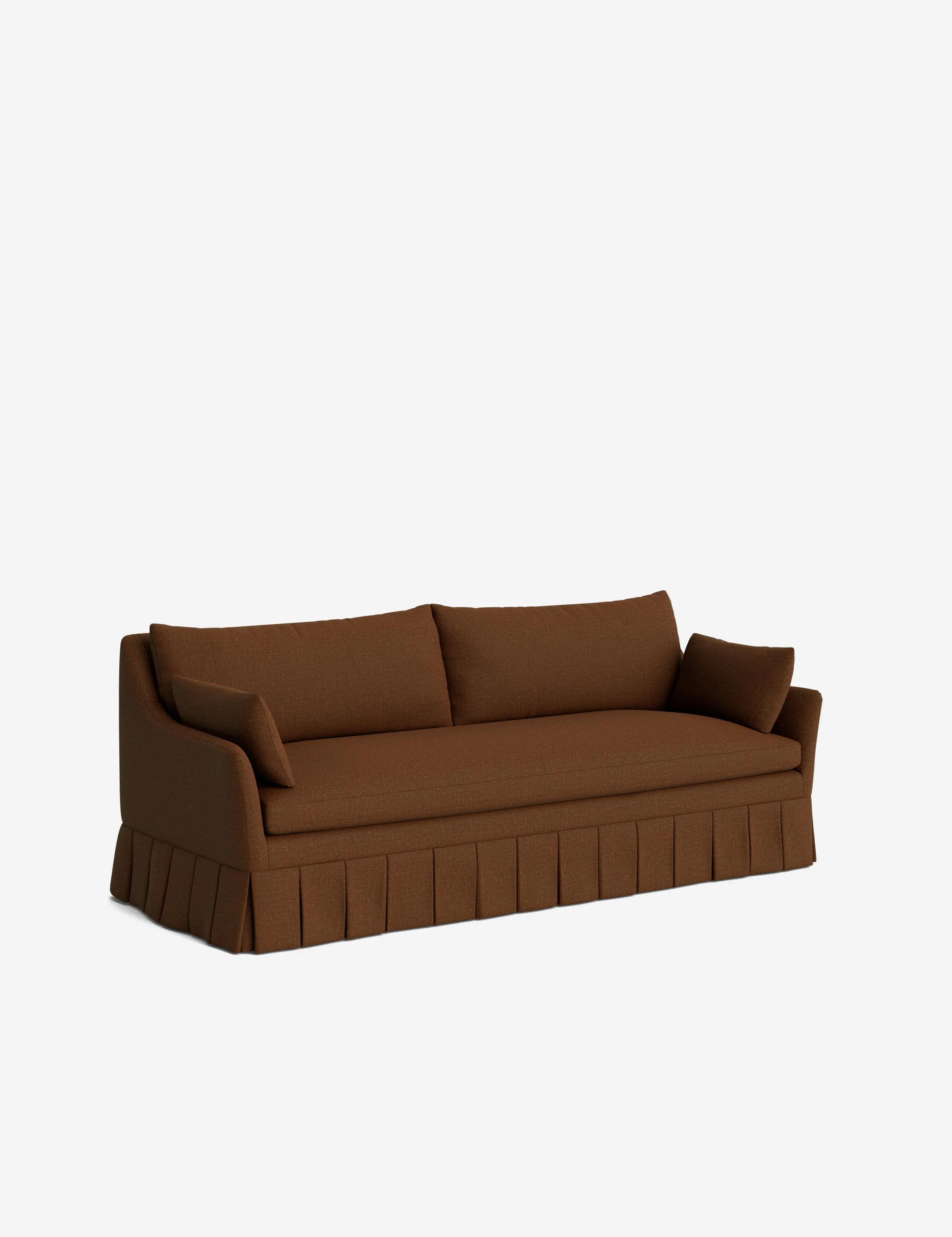 Portola Pleated Sofa Lulu and Georgia