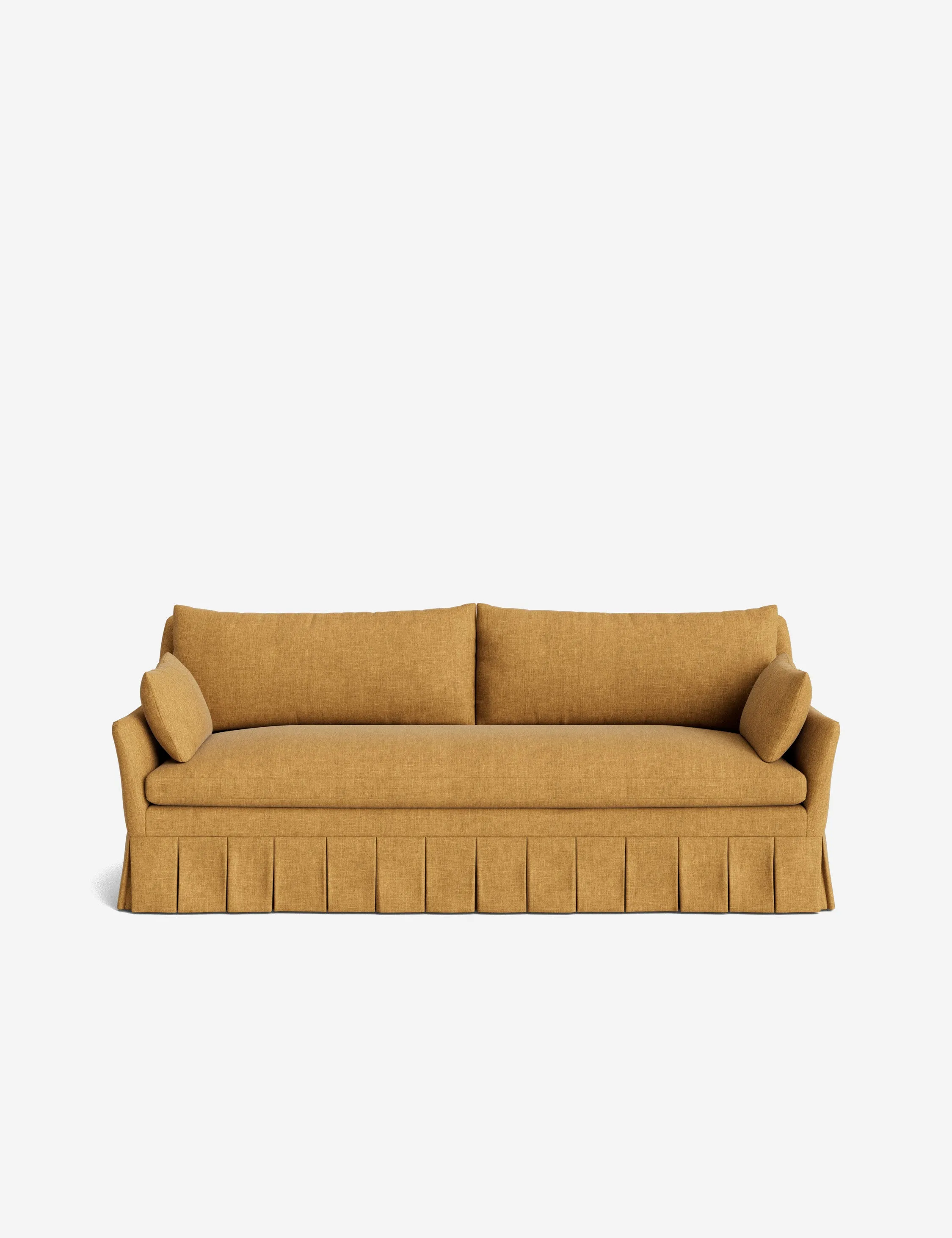 Portola Pleated Sofa Lulu and Georgia