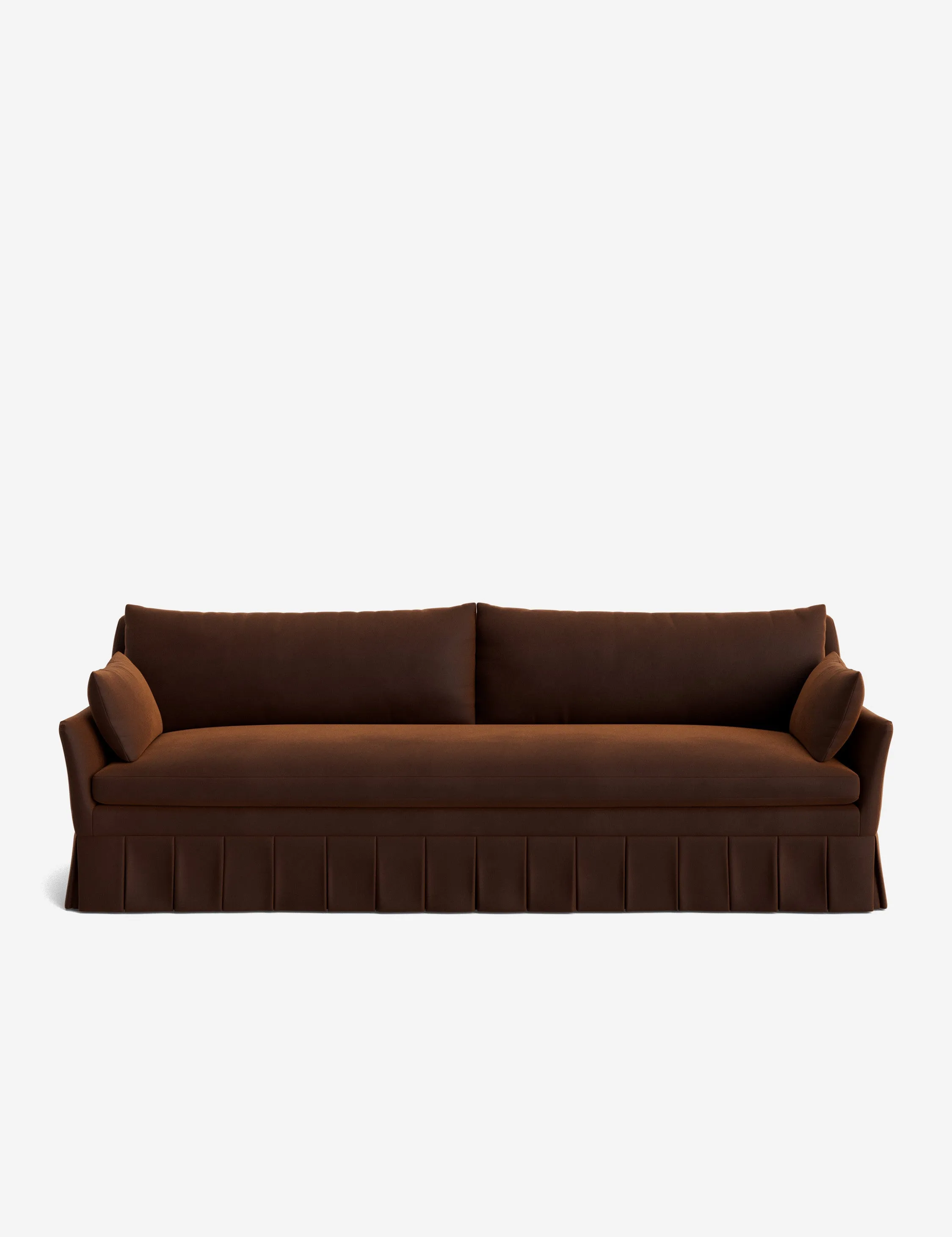 Portola Pleated Sofa Lulu and Georgia