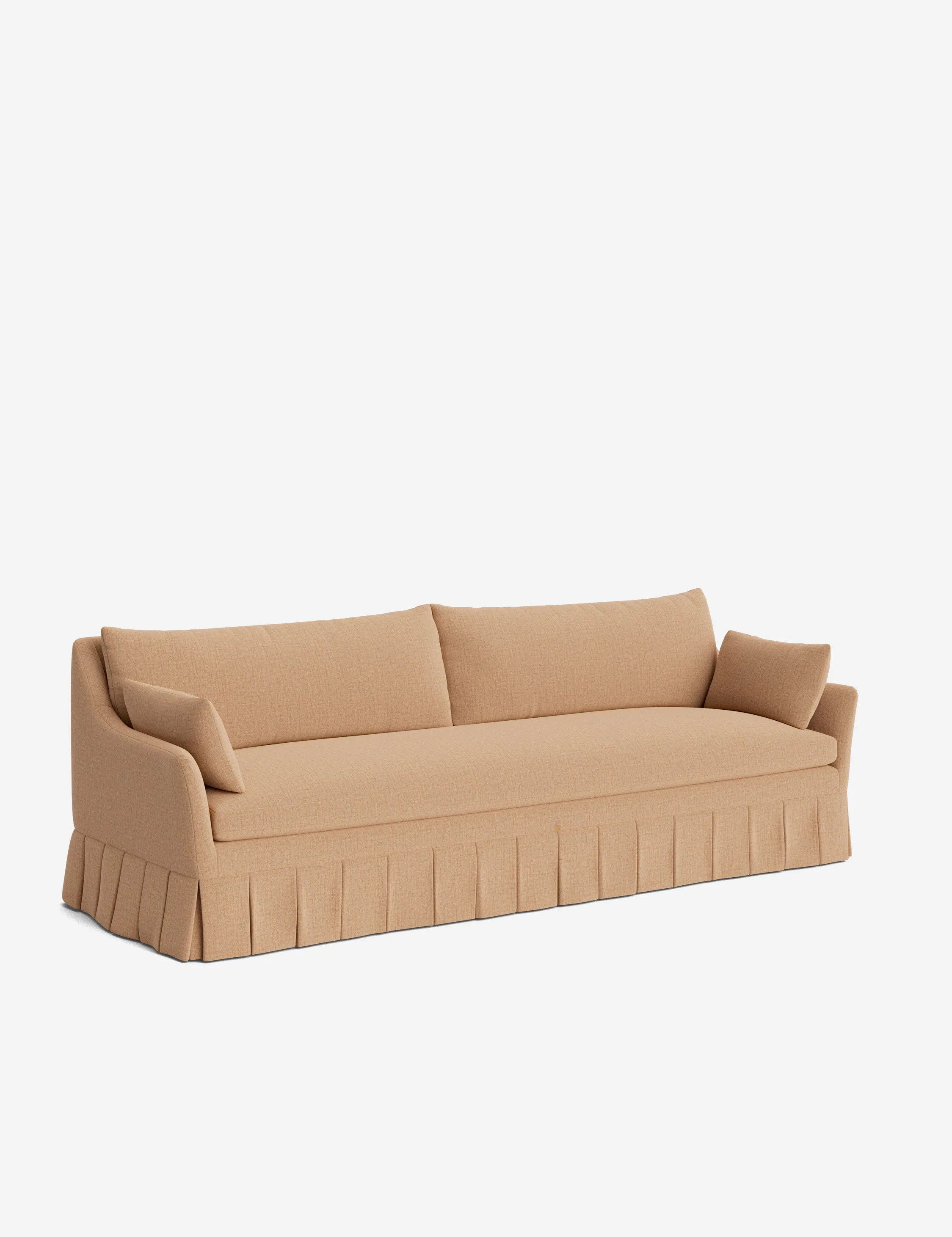 Portola Pleated Sofa Lulu and Georgia