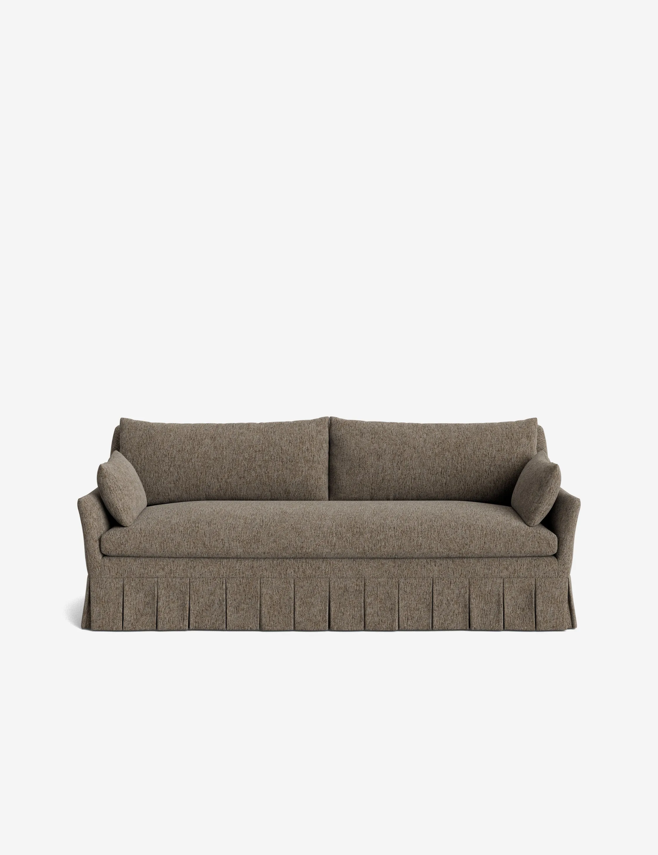 Portola Pleated Sofa Lulu and Georgia