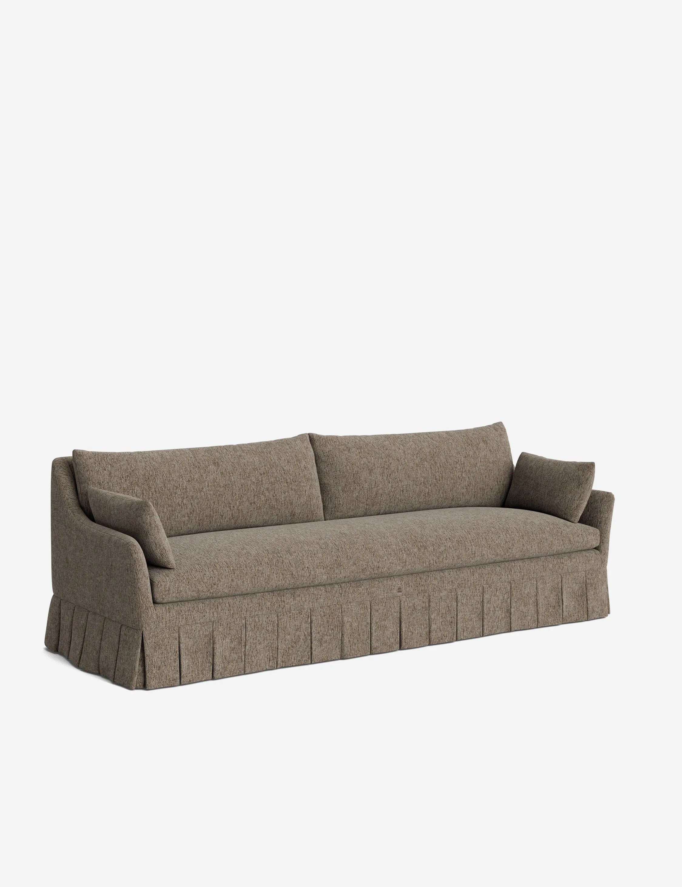 Portola Pleated Sofa Lulu and Georgia