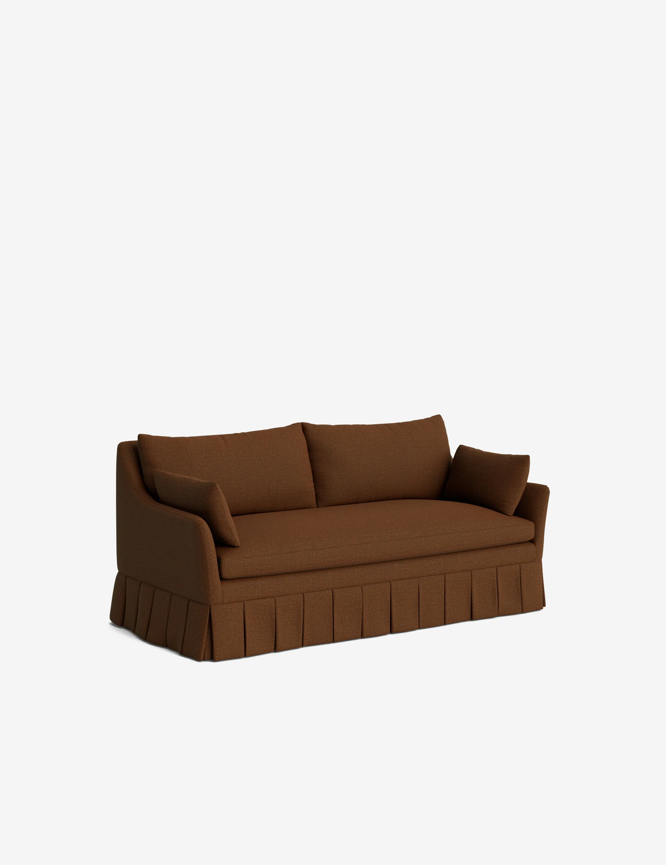 Portola Pleated Sofa Lulu and Georgia