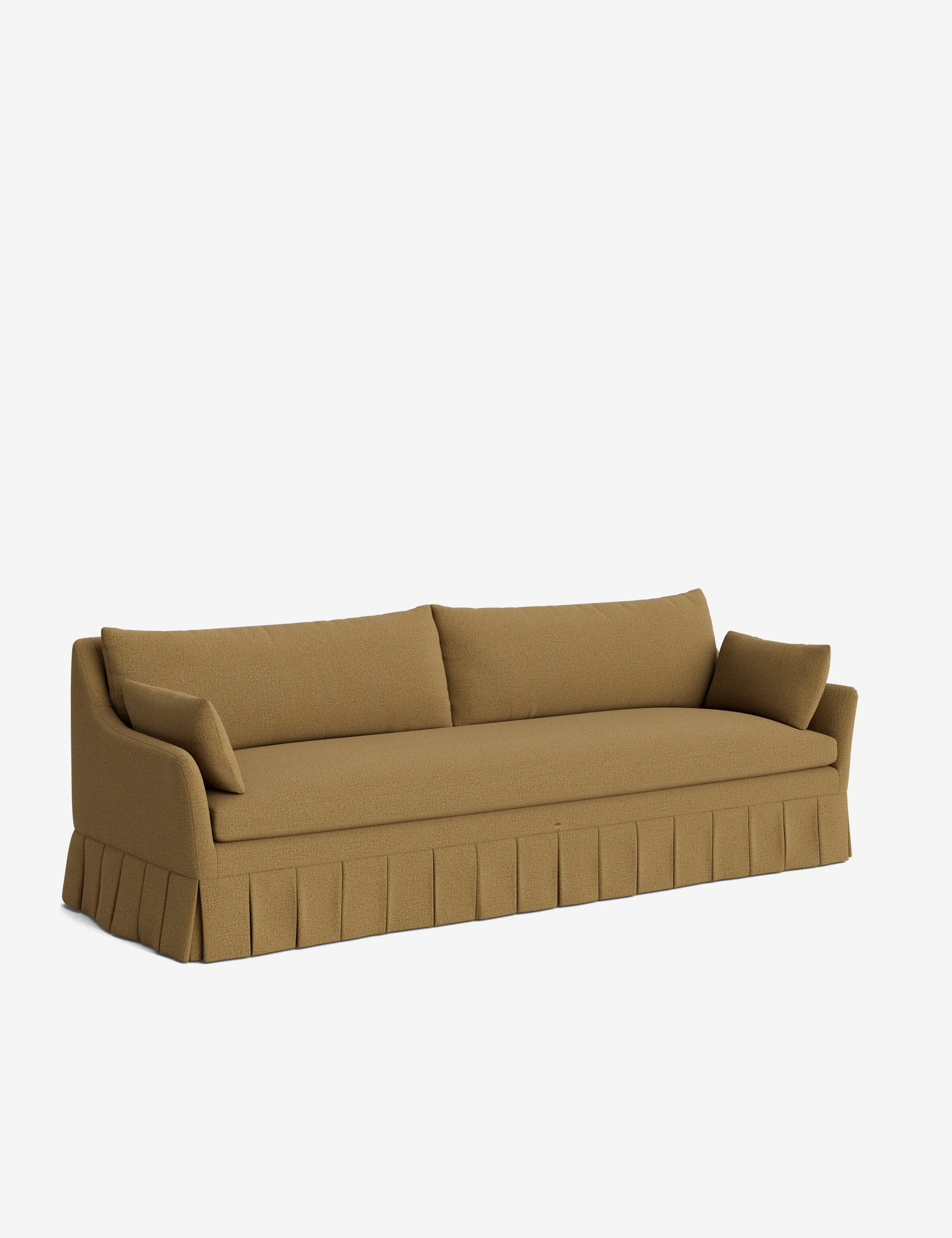 Portola Pleated Sofa Lulu and Georgia