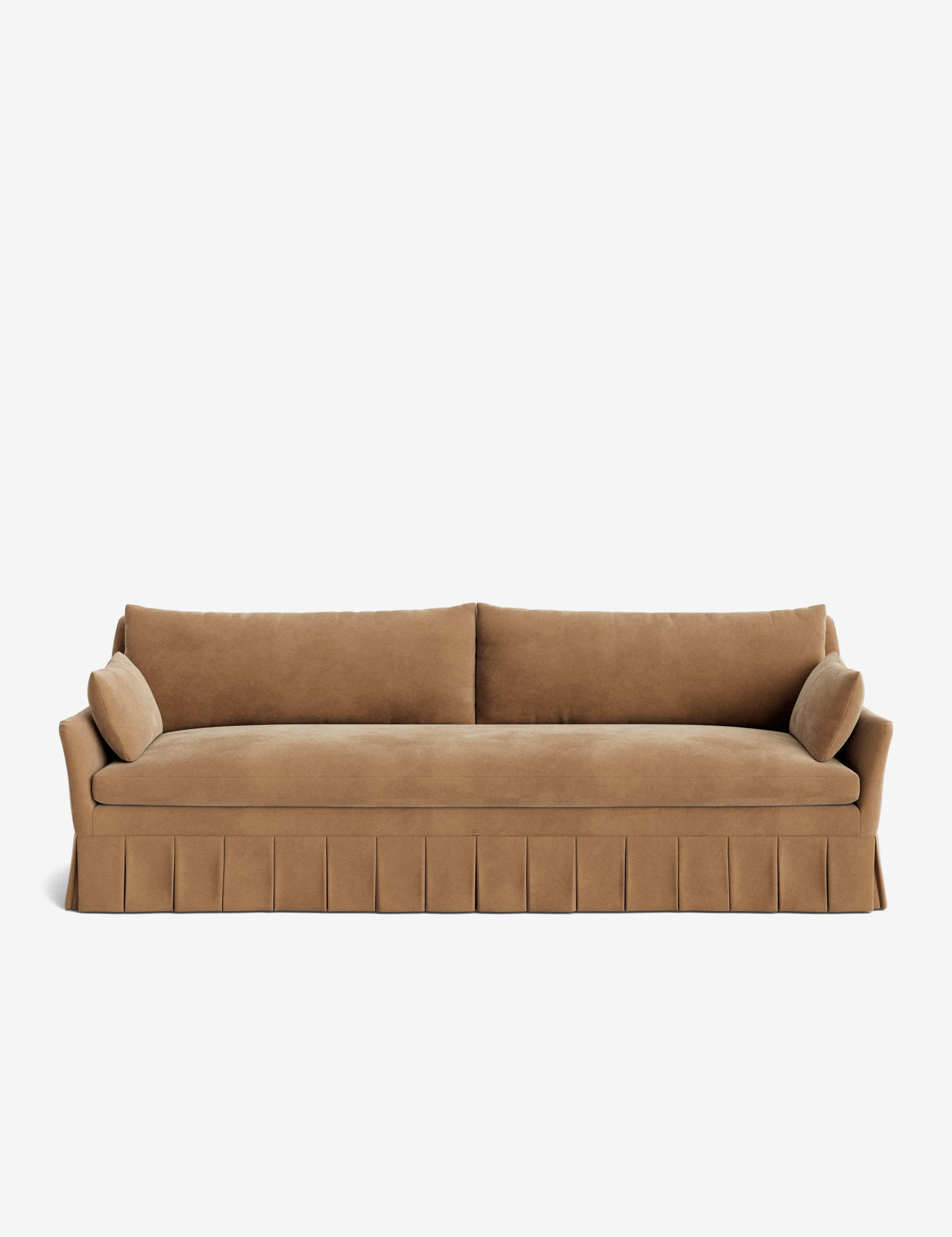 Portola Pleated Sofa Lulu and Georgia
