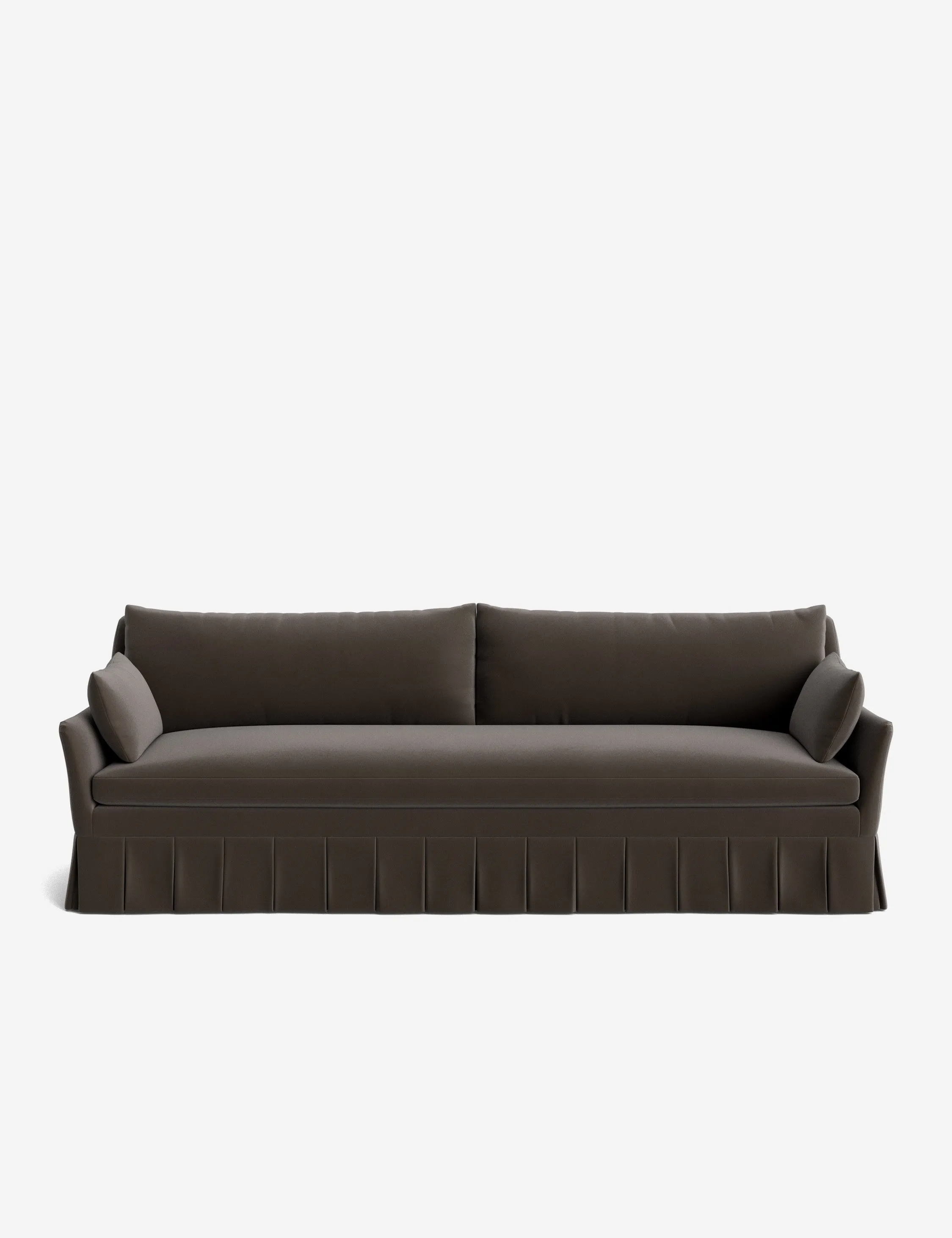 Portola Pleated Sofa Lulu and Georgia