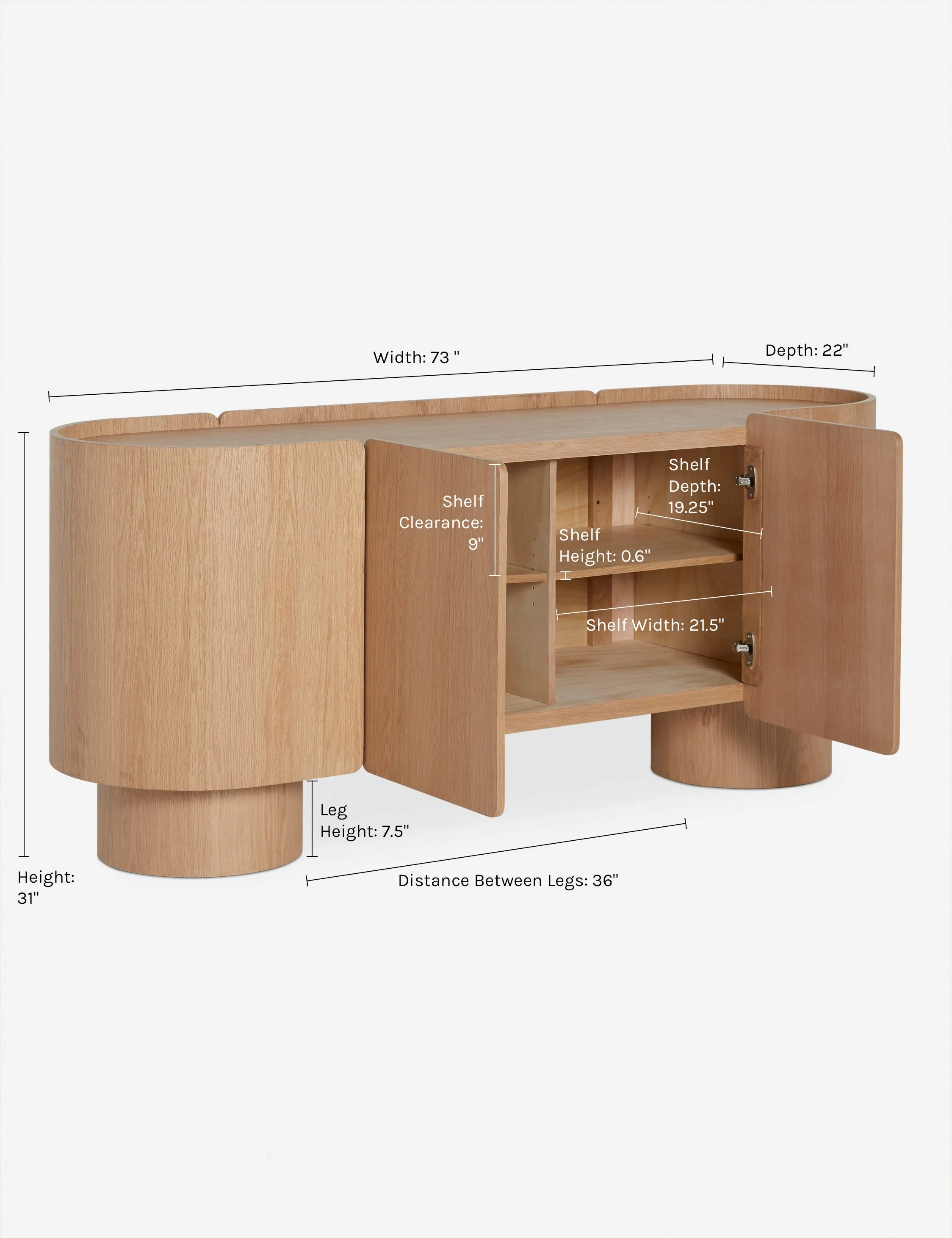 Raphael Sideboard Lulu and Georgia