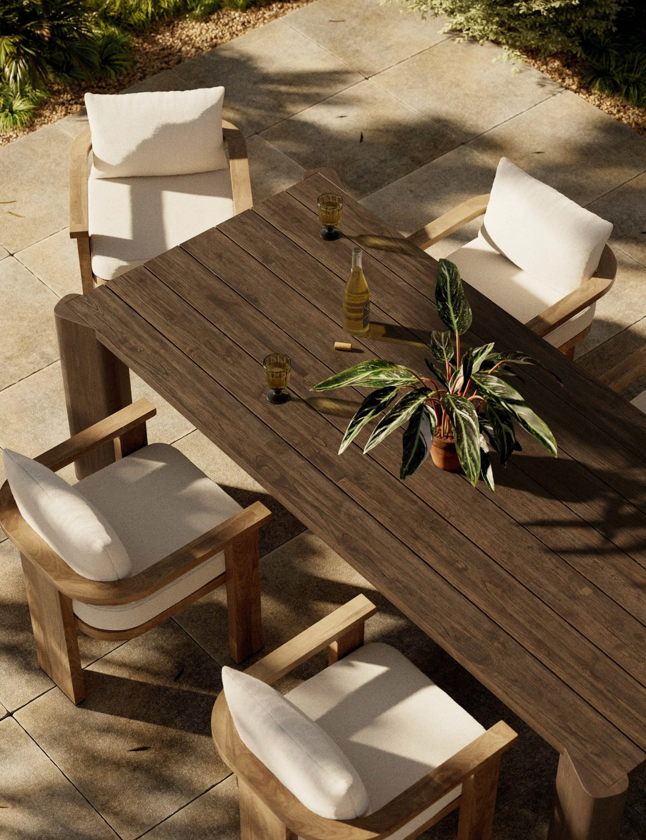 Redford Indoor / Outdoor Dining Table Lulu and Georgia