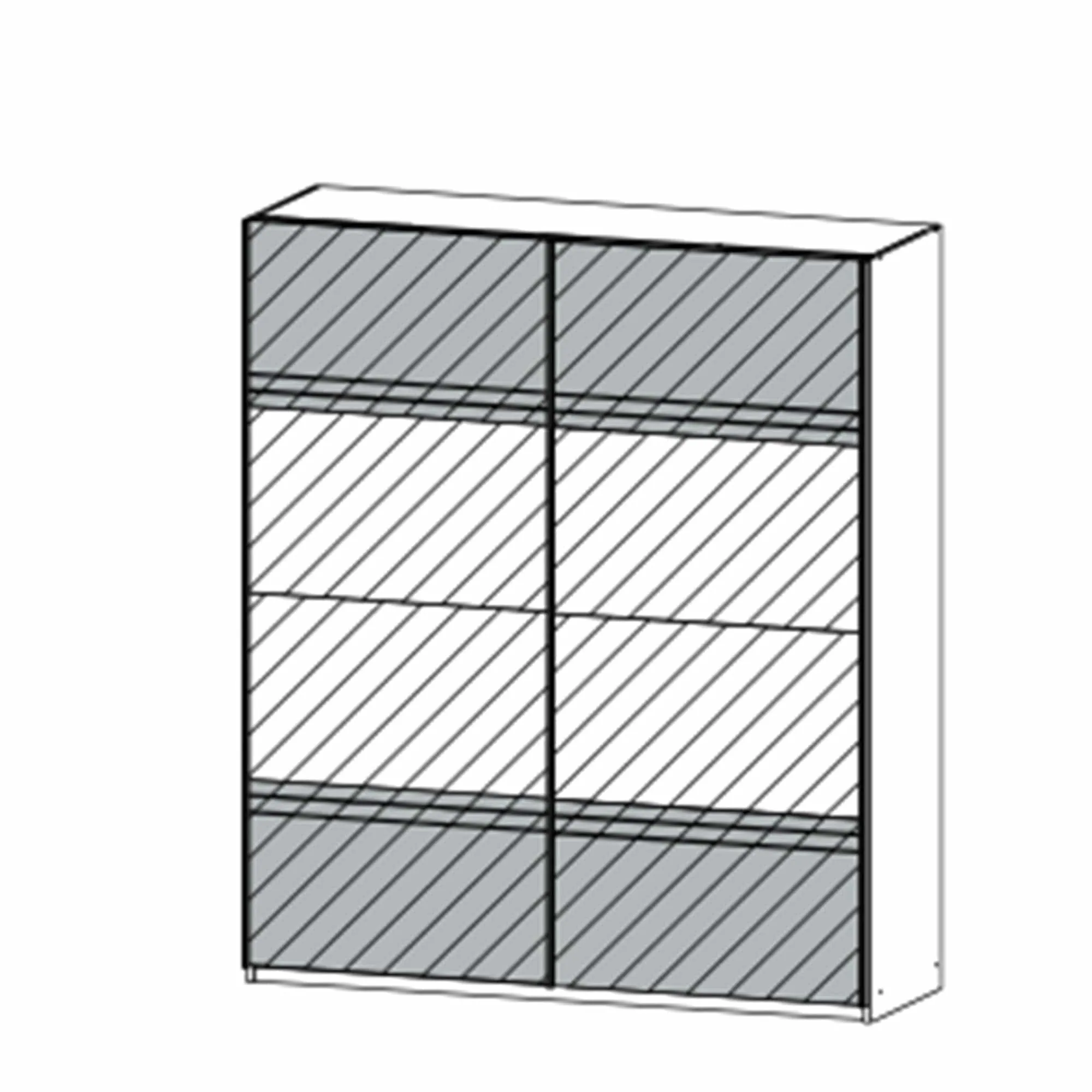 Reflection - Mirrored Wardrobe