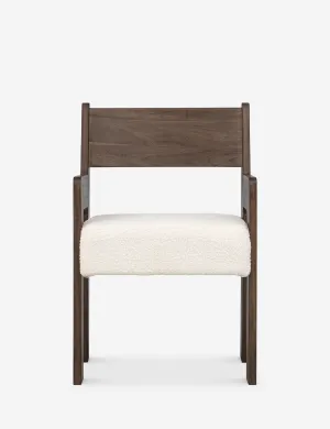 Reka Dining Arm Chair by Sun at Six Lulu and Georgia