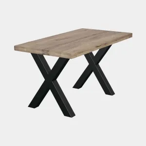 Rhodes - Dining Table with Straight Edge &  Bradford Leg