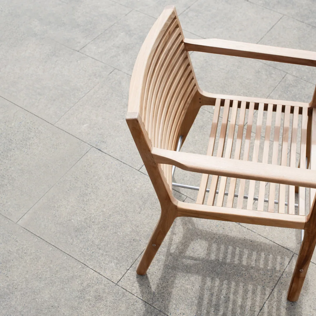 RIB Outdoor Dining Chair - w/ Arms