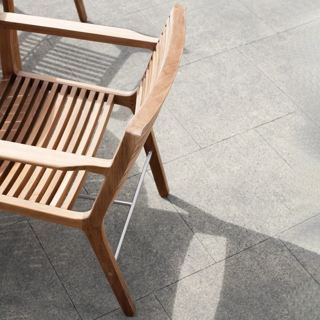 RIB Outdoor Dining Chair - w/ Arms