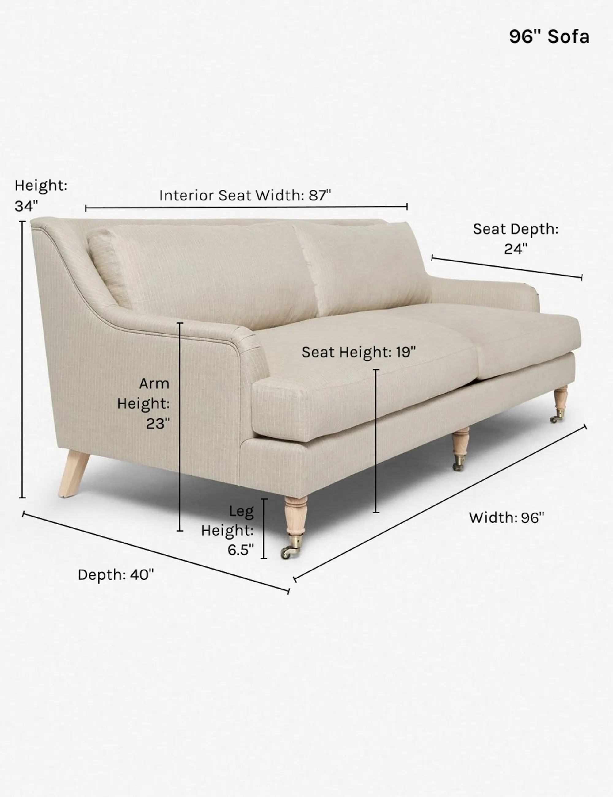 Rivington Sofa by Ginny Macdonald Lulu and Georgia