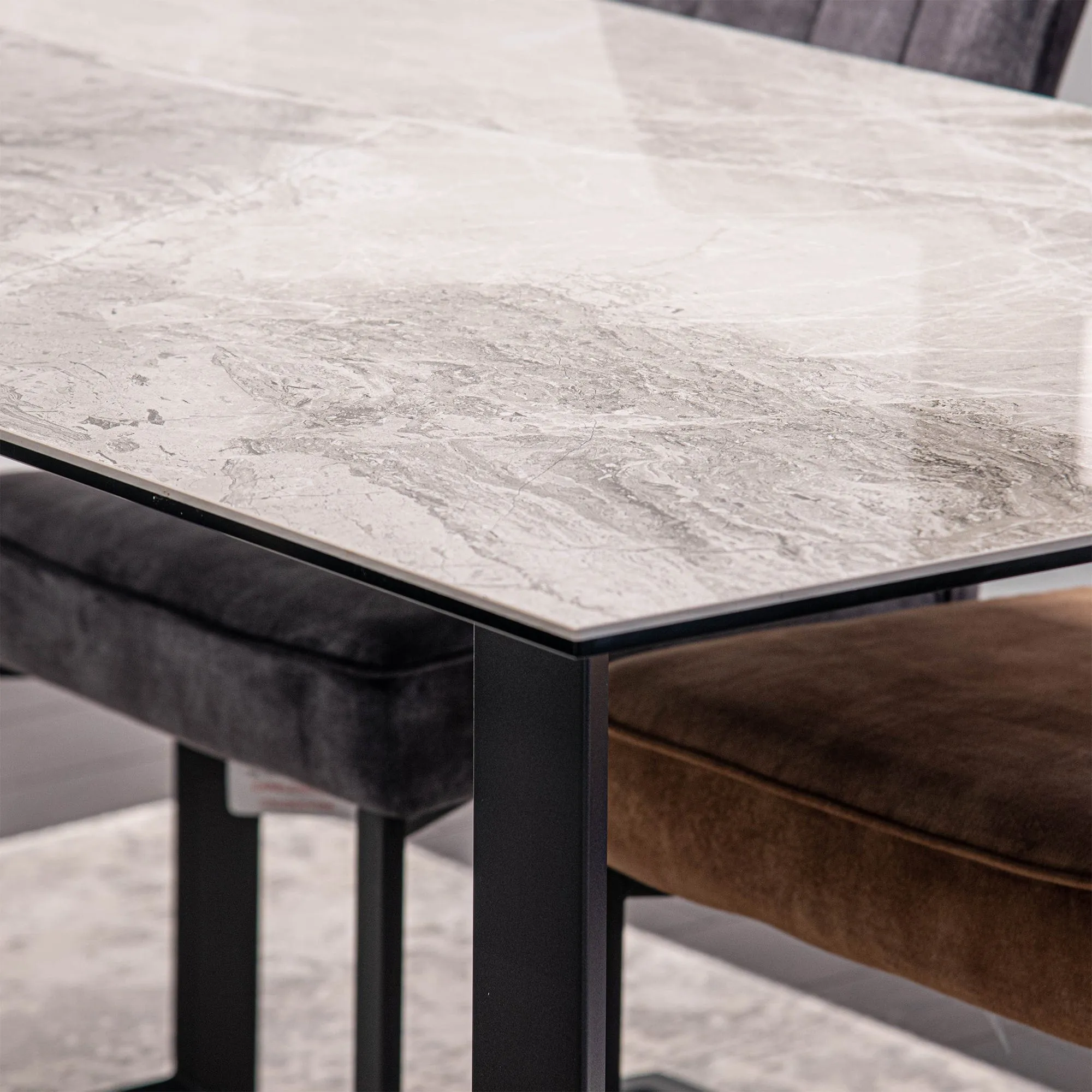 Romero - 160cm Dining Table With Ceramic Top