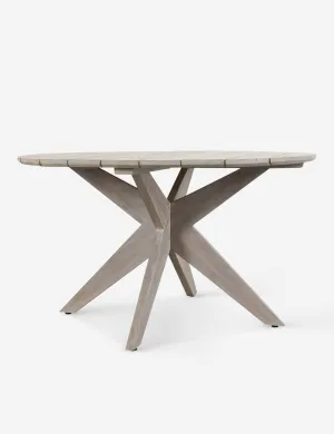 Rosetta Indoor / Outdoor Round Dining Table Lulu and Georgia