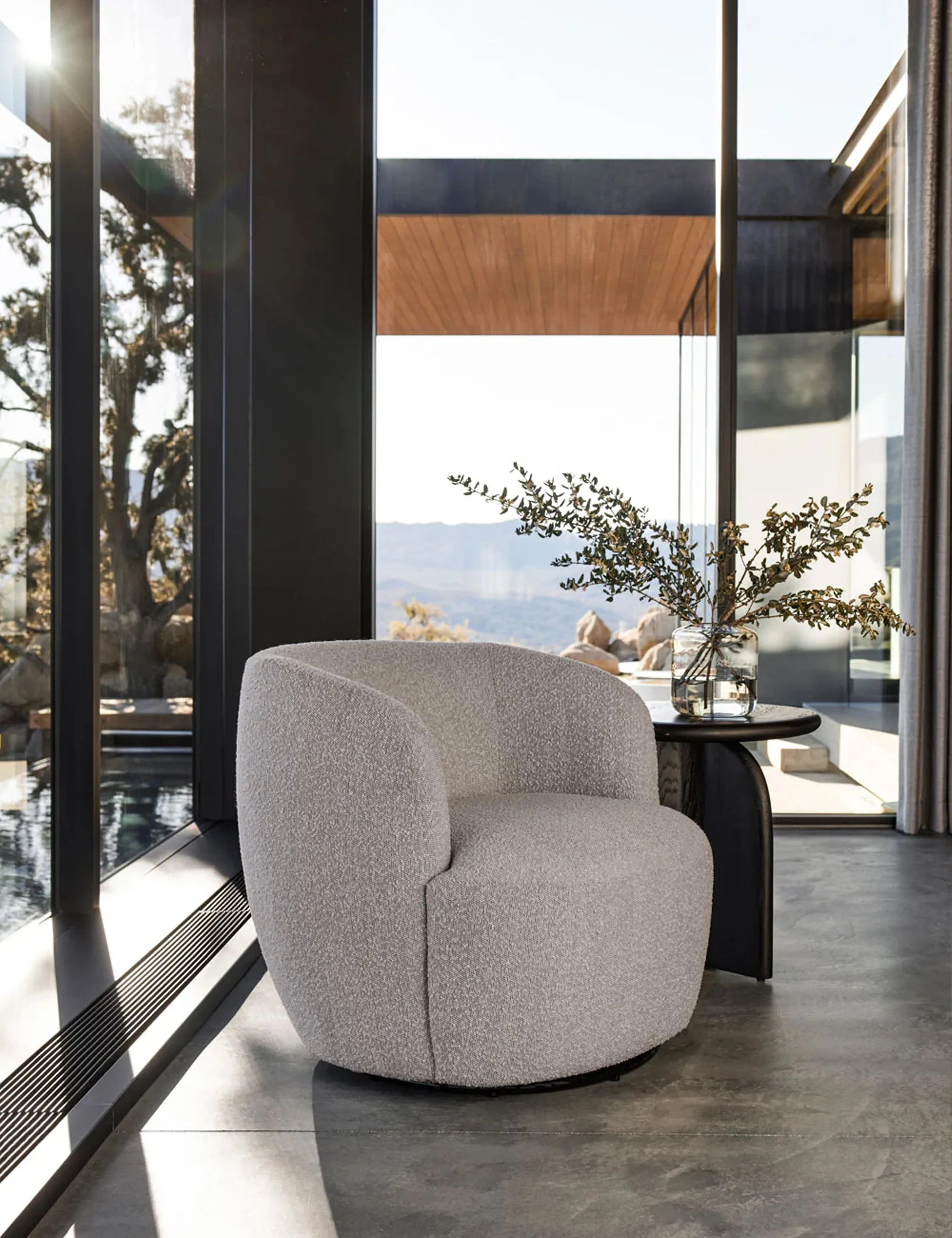 Rue Swivel Chair Lulu and Georgia