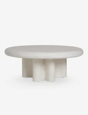 Ruiz Indoor / Outdoor Round Coffee Table Lulu and Georgia