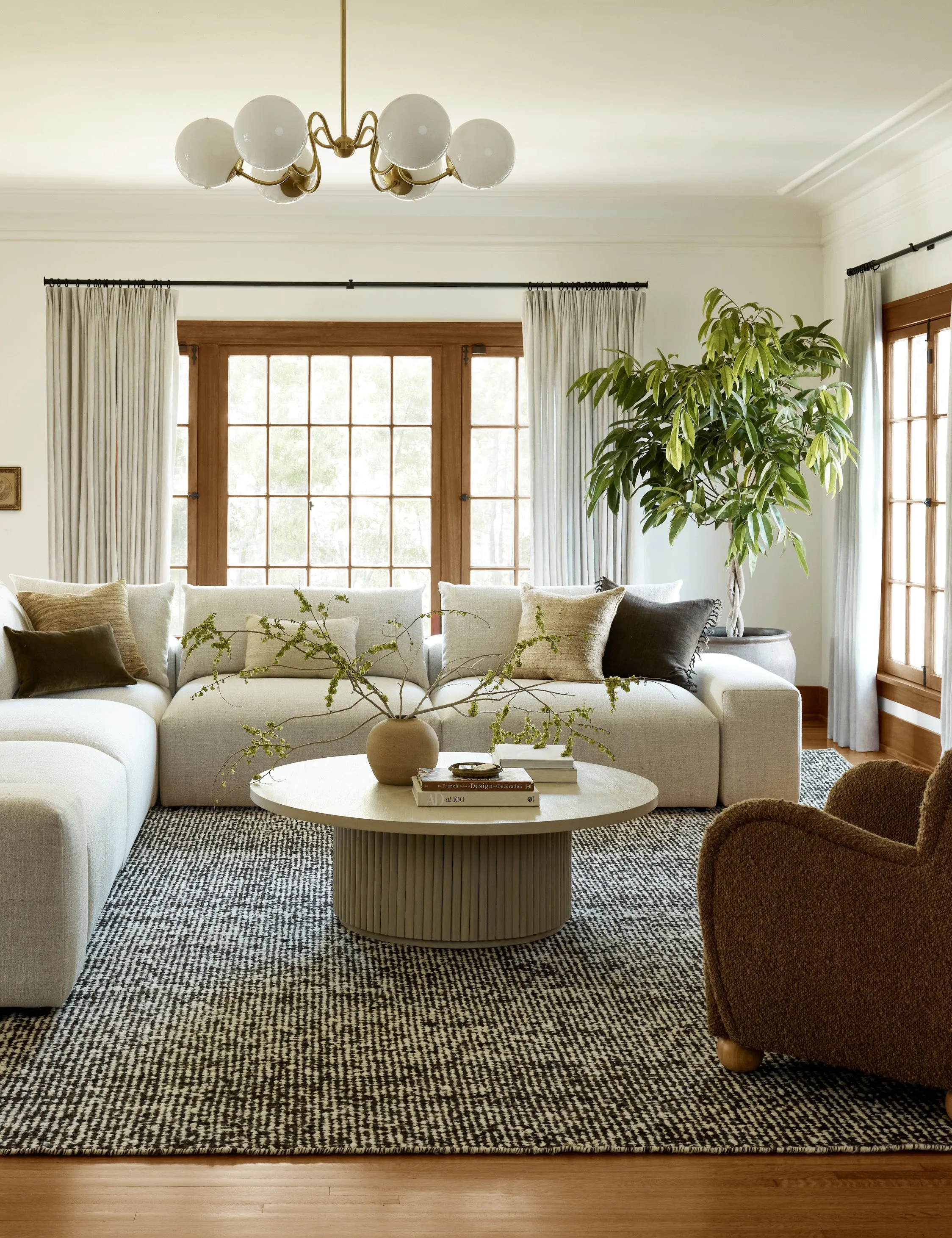 Rutherford Round Coffee Table Lulu and Georgia