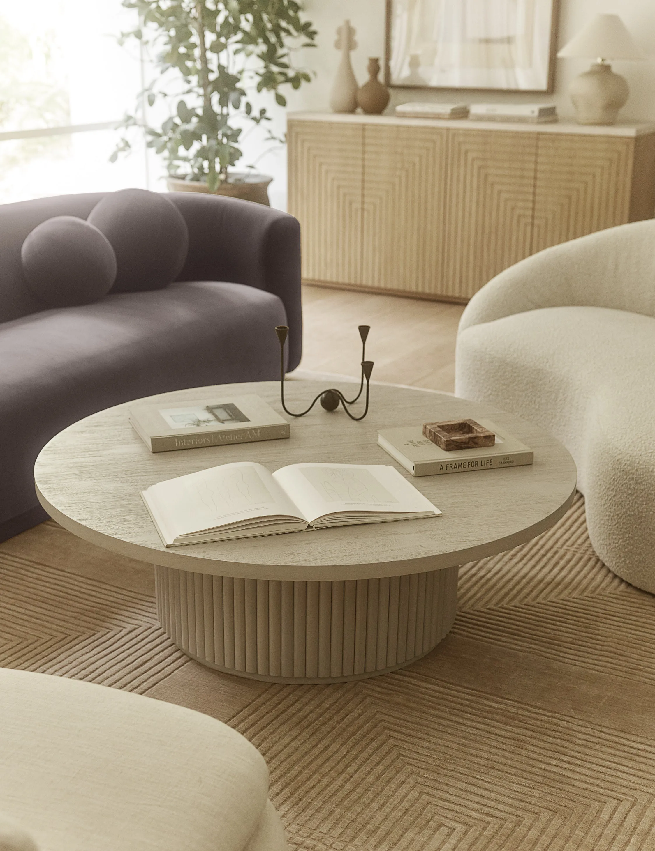 Rutherford Round Coffee Table Lulu and Georgia