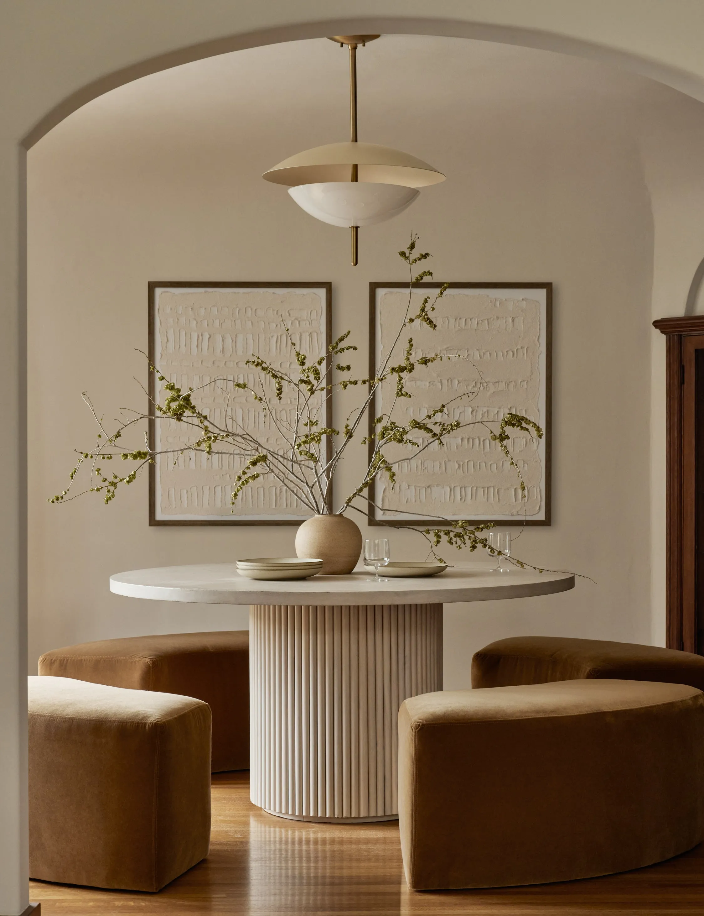 Rutherford Round Dining Table Lulu and Georgia