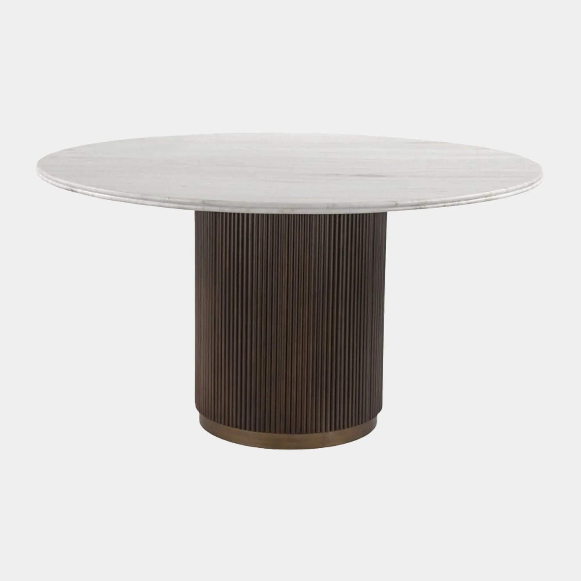 Seabrook - Round Dining Table With Marble Top