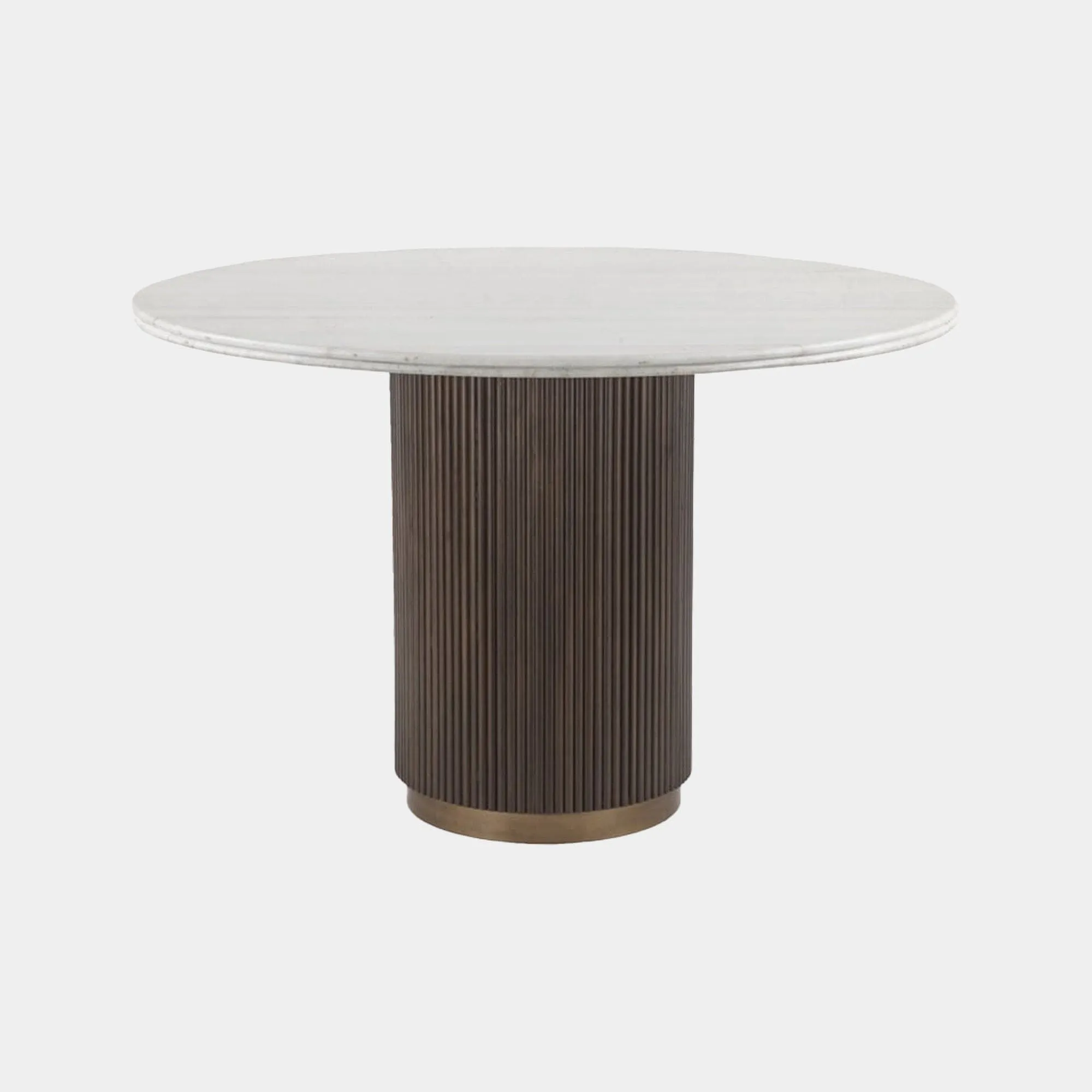 Seabrook - Round Dining Table With Marble Top
