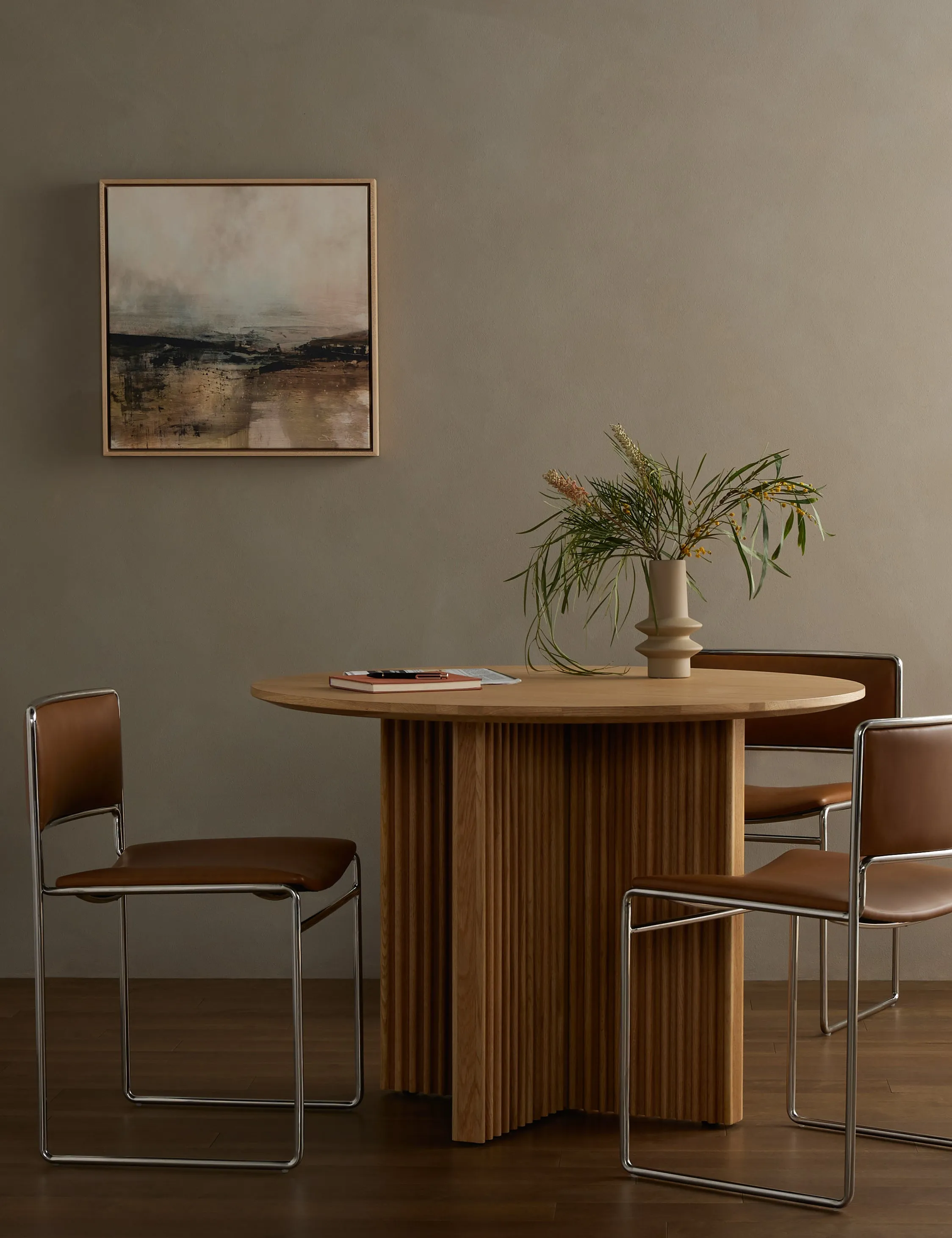 Sekani Round Dining Table Lulu and Georgia