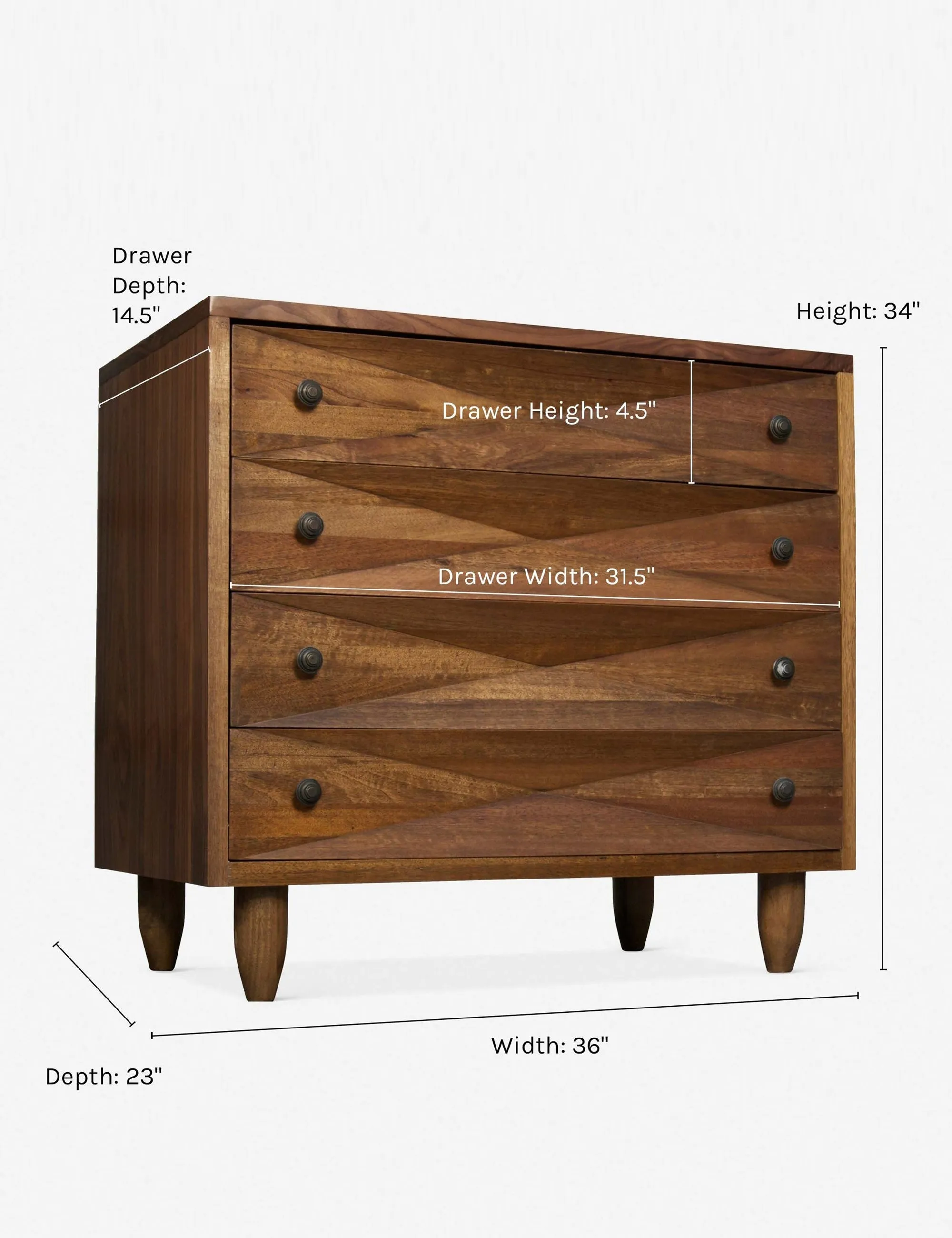 Sen 4-Drawer Dresser Lulu and Georgia