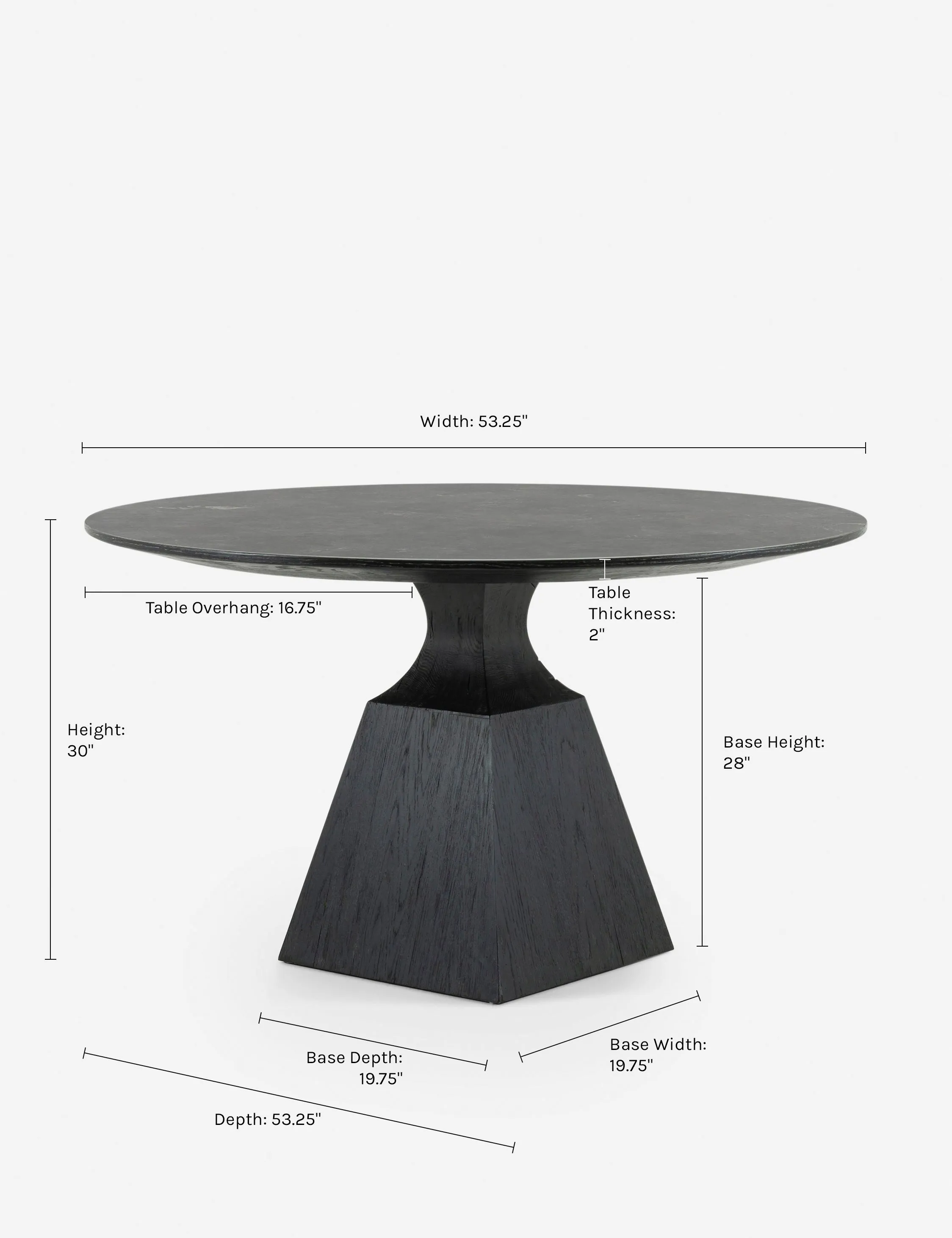 Shanay Round Dining Table Lulu and Georgia