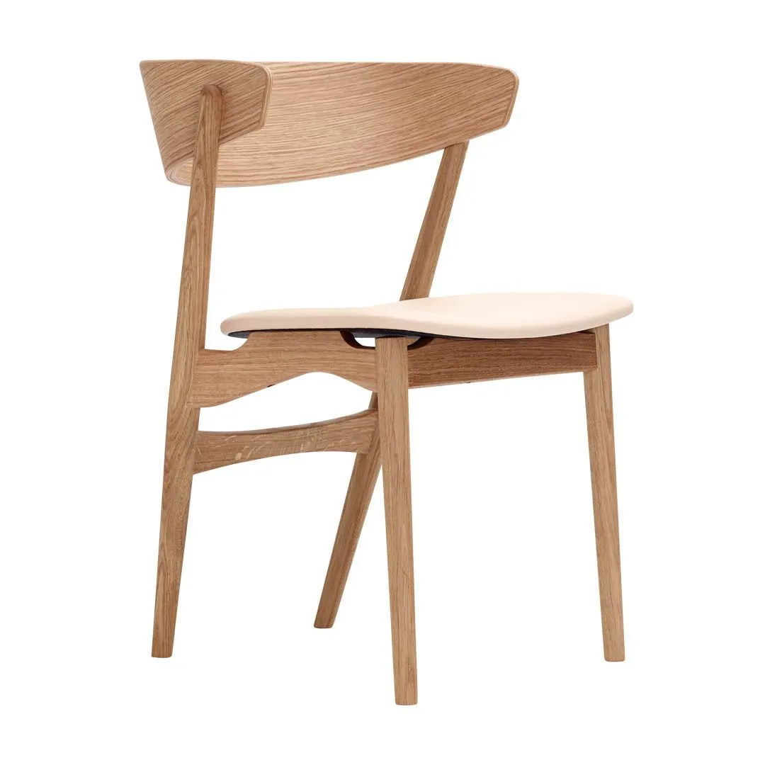 Sibast No 7 Chair - Seat Upholstered