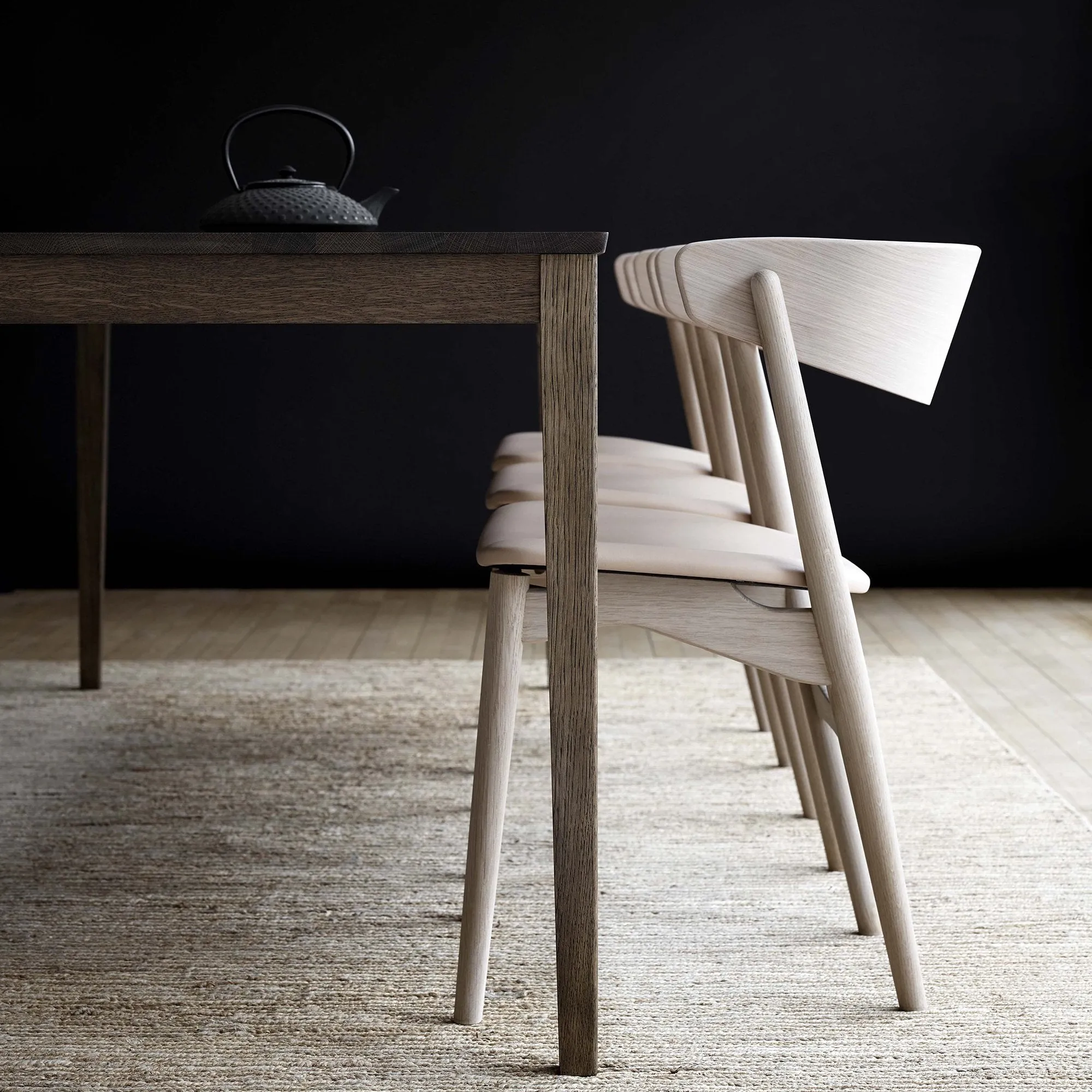 Sibast No 7 Chair - Seat Upholstered