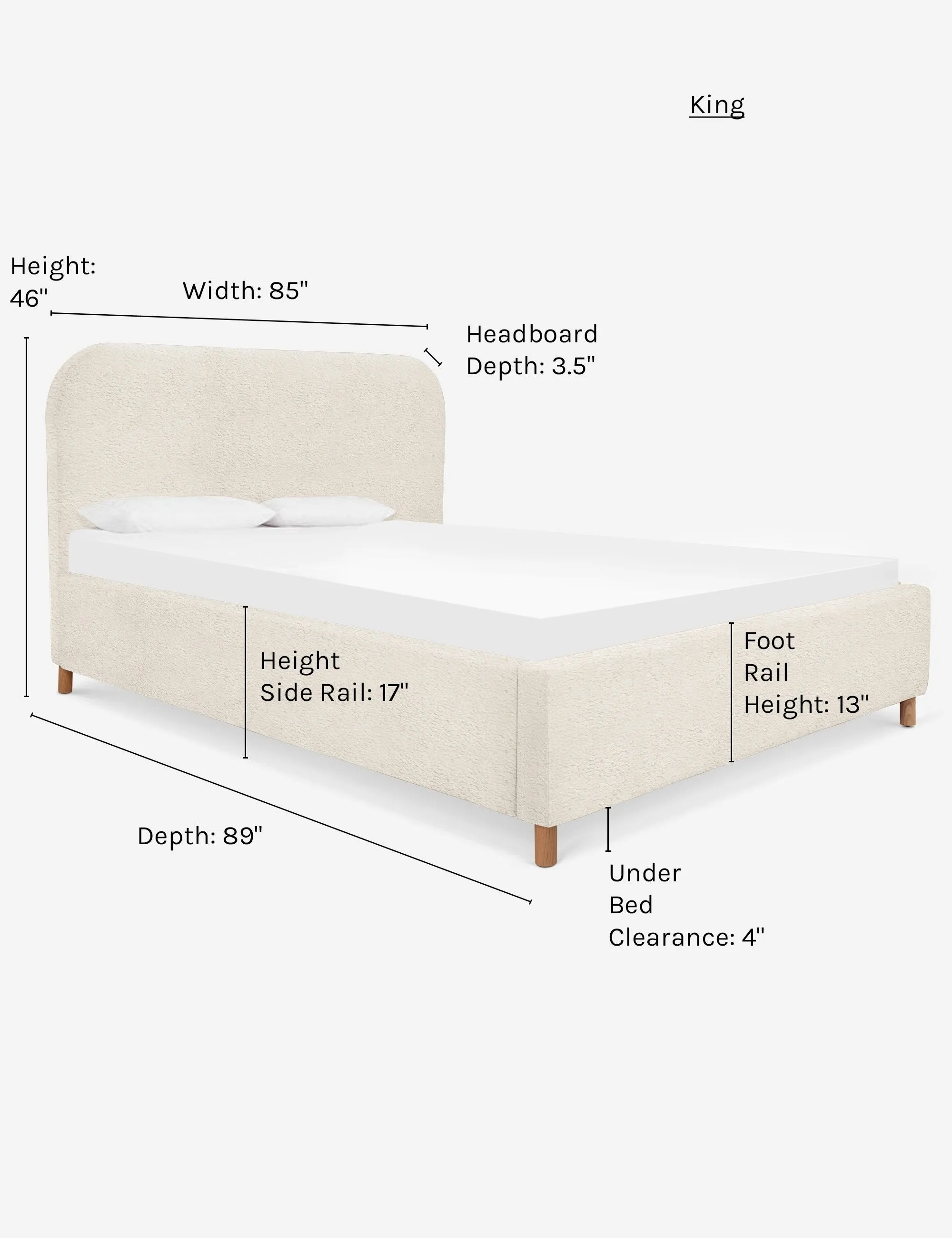 Solene Platform Bed Lulu and Georgia