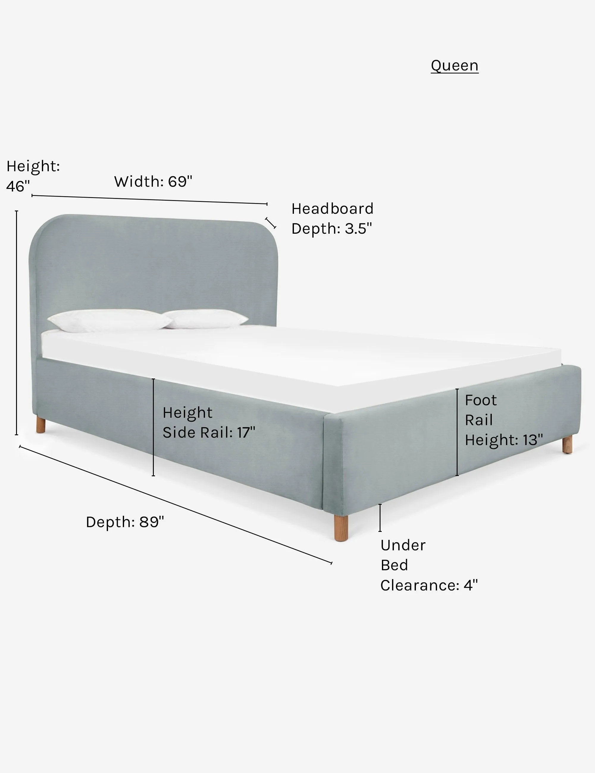 Solene Platform Bed Lulu and Georgia