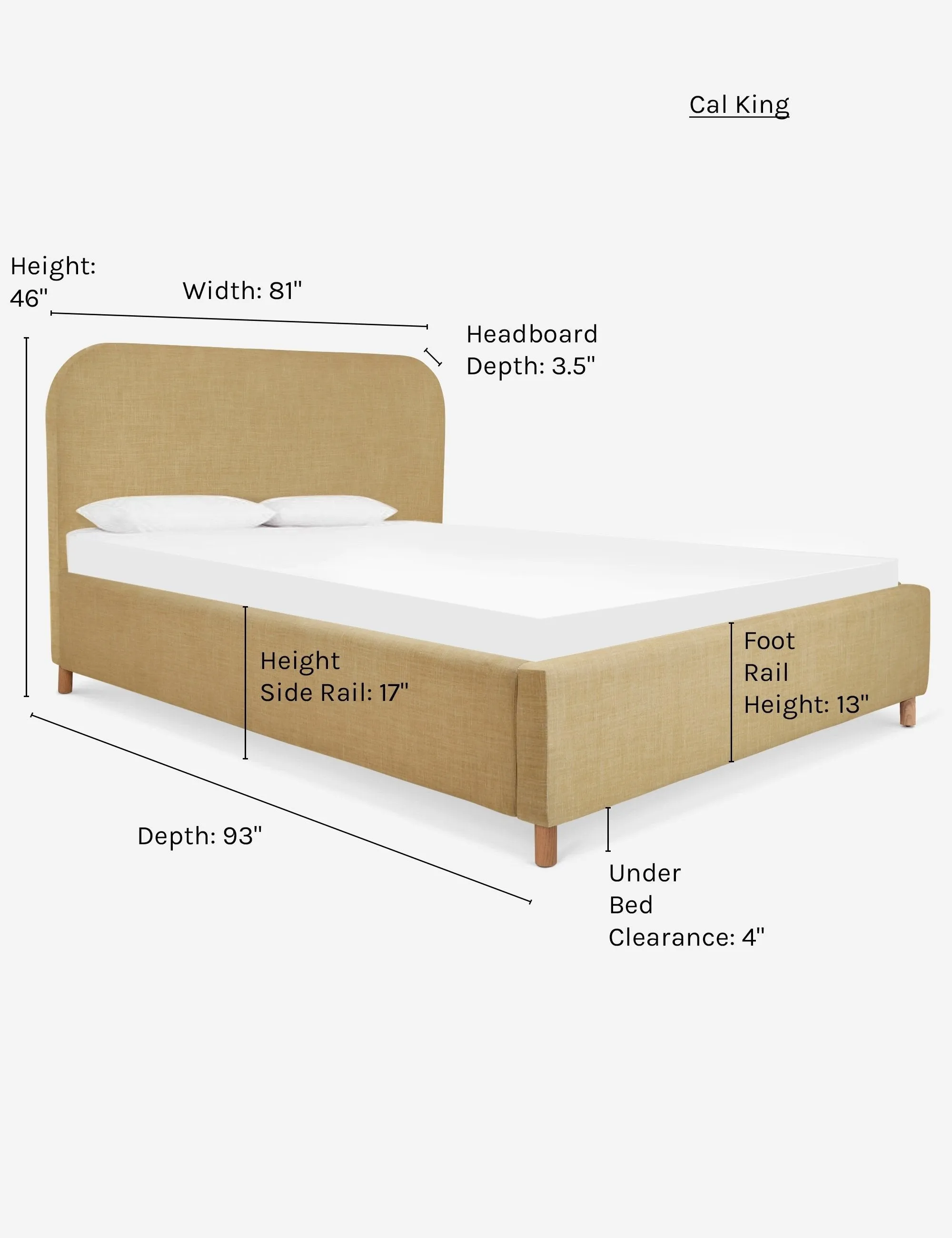 Solene Platform Bed Lulu and Georgia