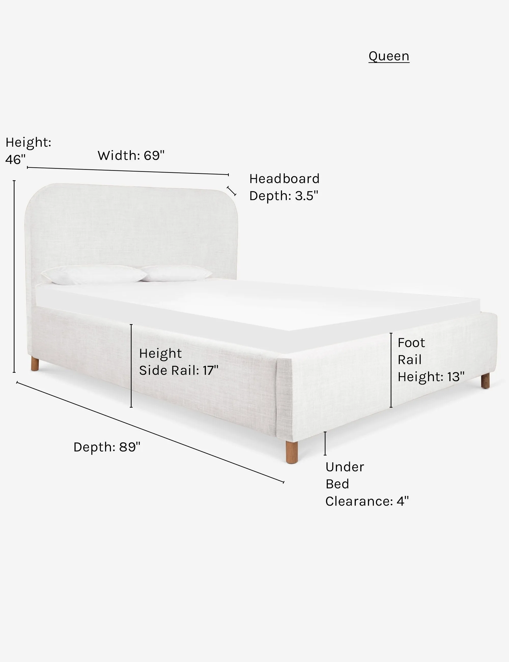 Solene Platform Bed Lulu and Georgia