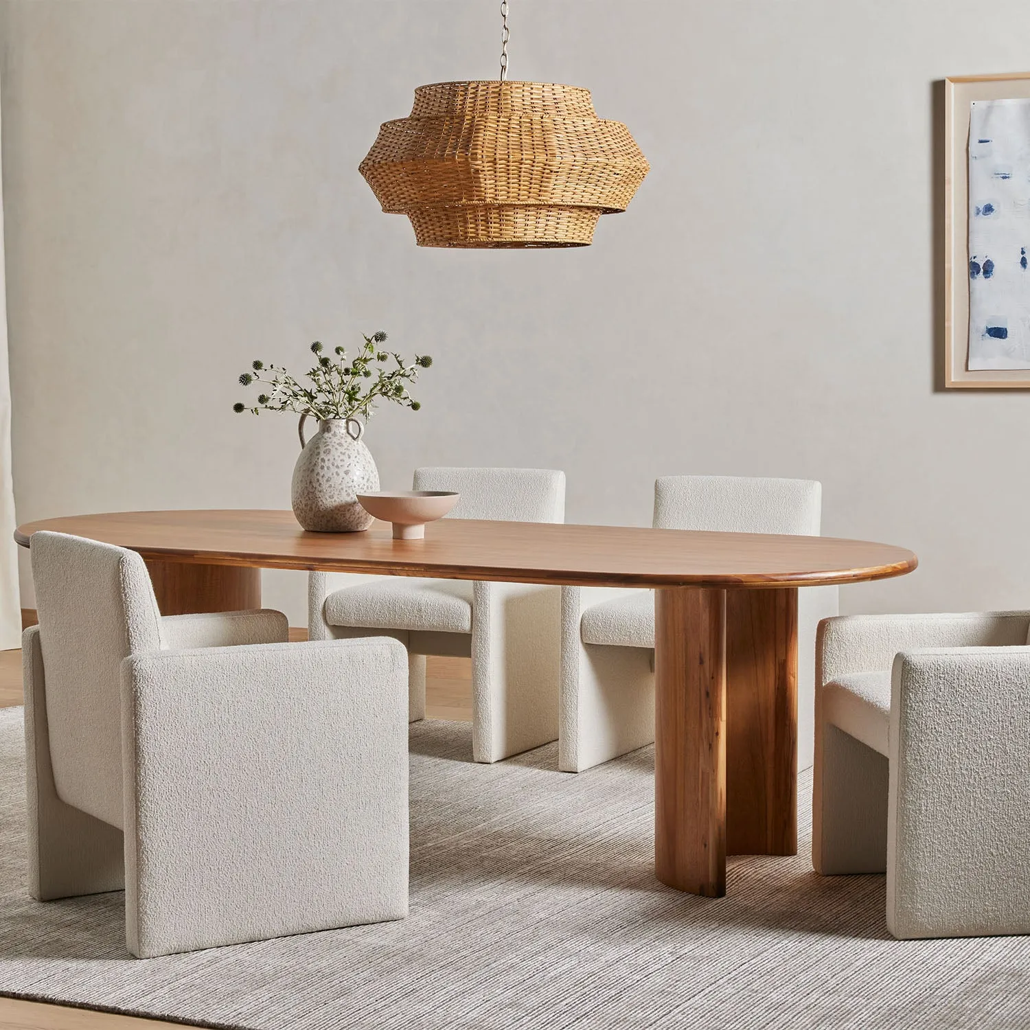 Square Upholstered Dining Chair