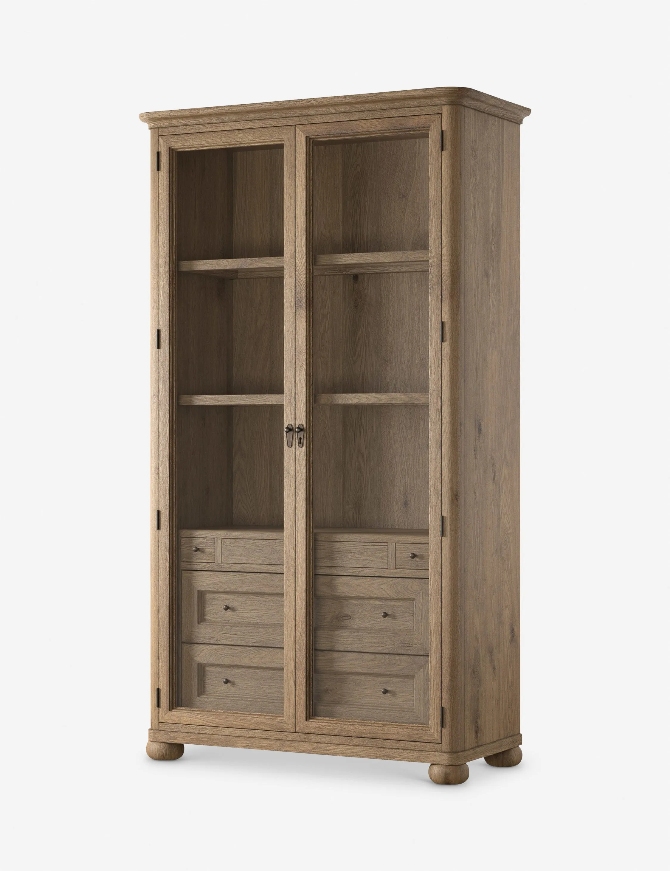 Sussex Curio Cabinet by Amber Lewis x Four Hands Lulu and Georgia