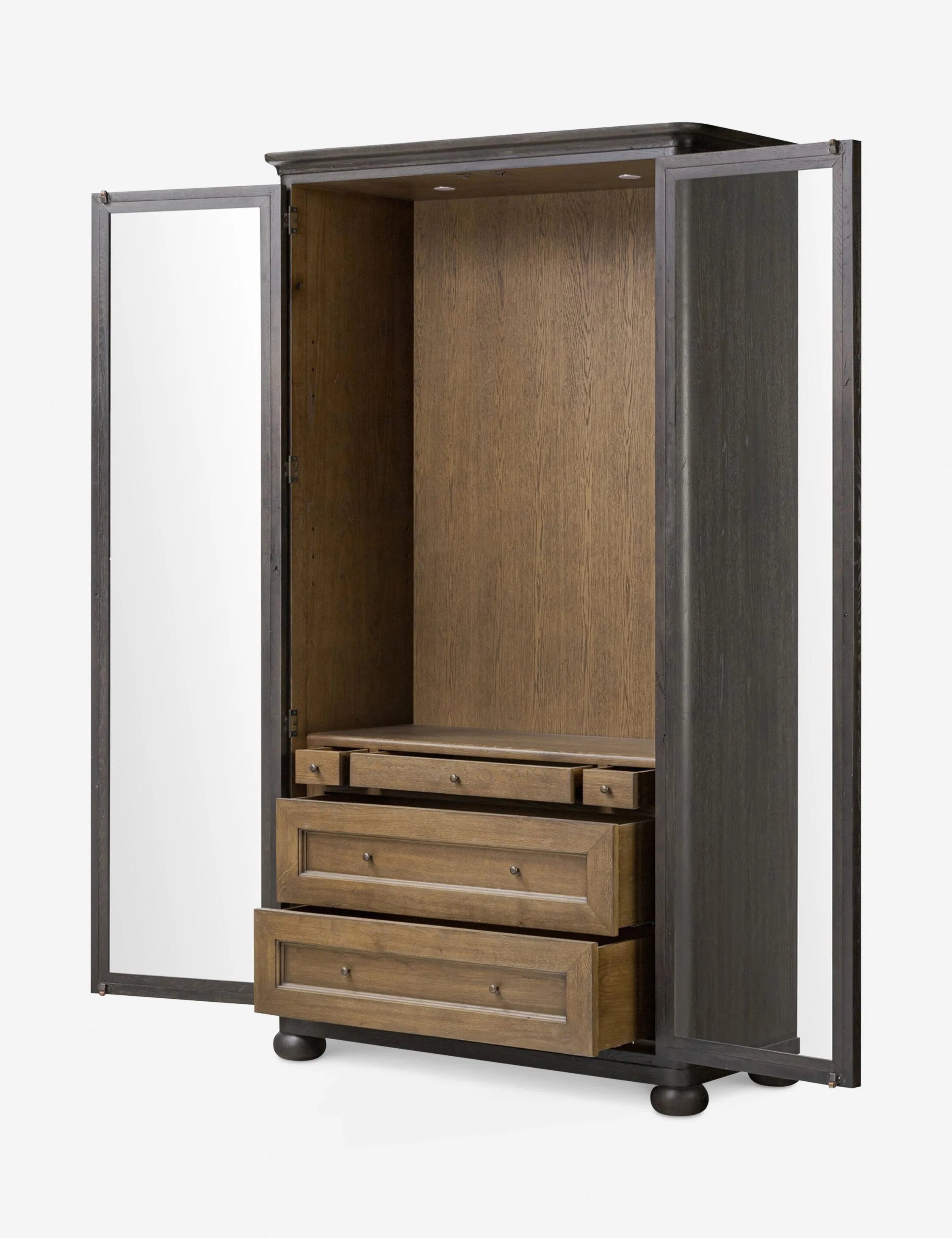 Sussex Curio Cabinet by Amber Lewis x Four Hands Lulu and Georgia